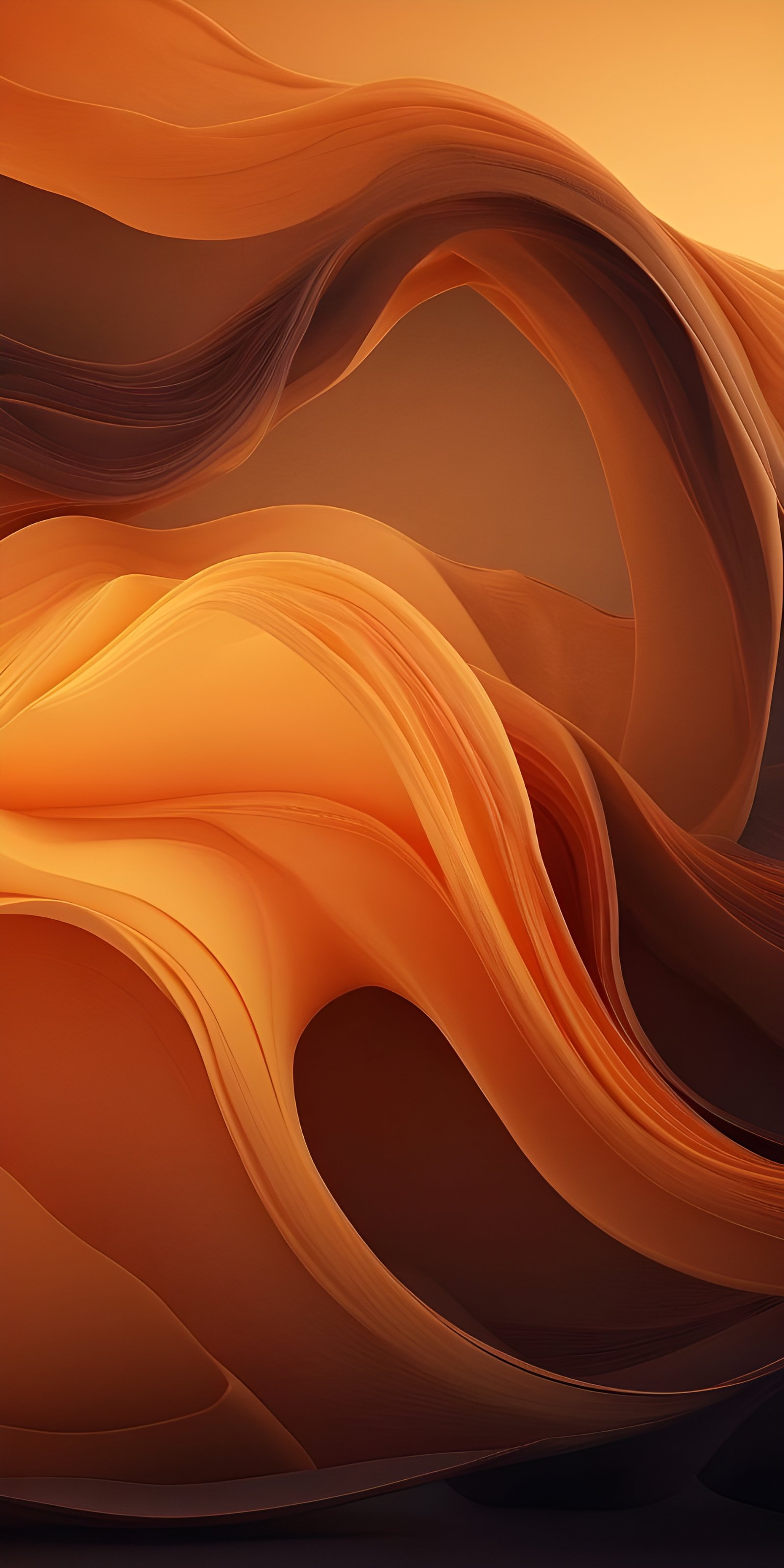 Orange Mobile Wallpapers Wallpaper Cave