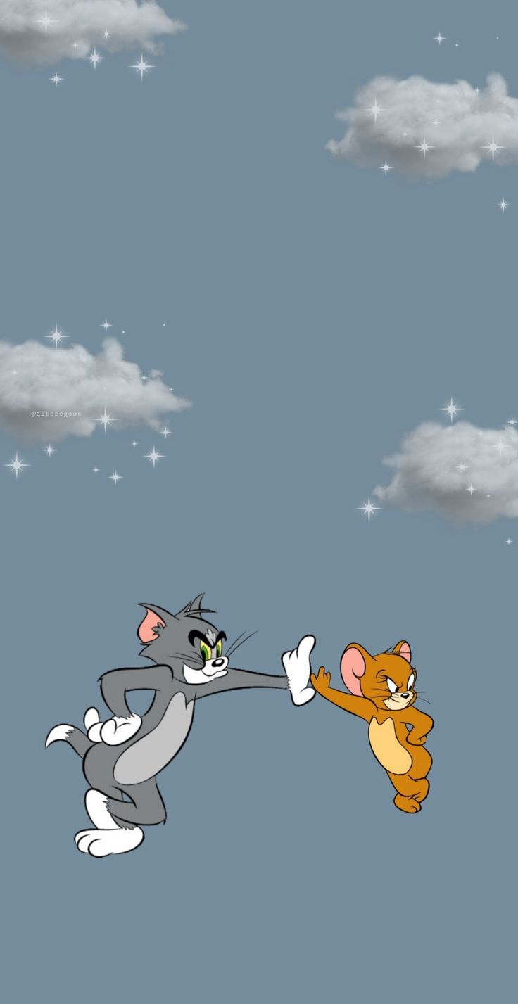 Tom And Jerry Love Phone Wallpapers Wallpaper Cave