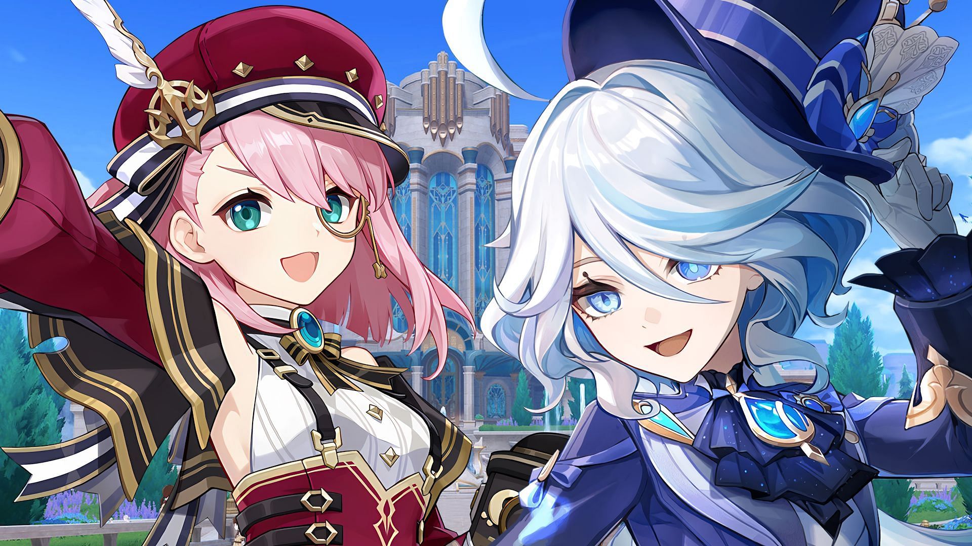 Charlotte Genshin Impact Wallpapers Wallpaper Cave