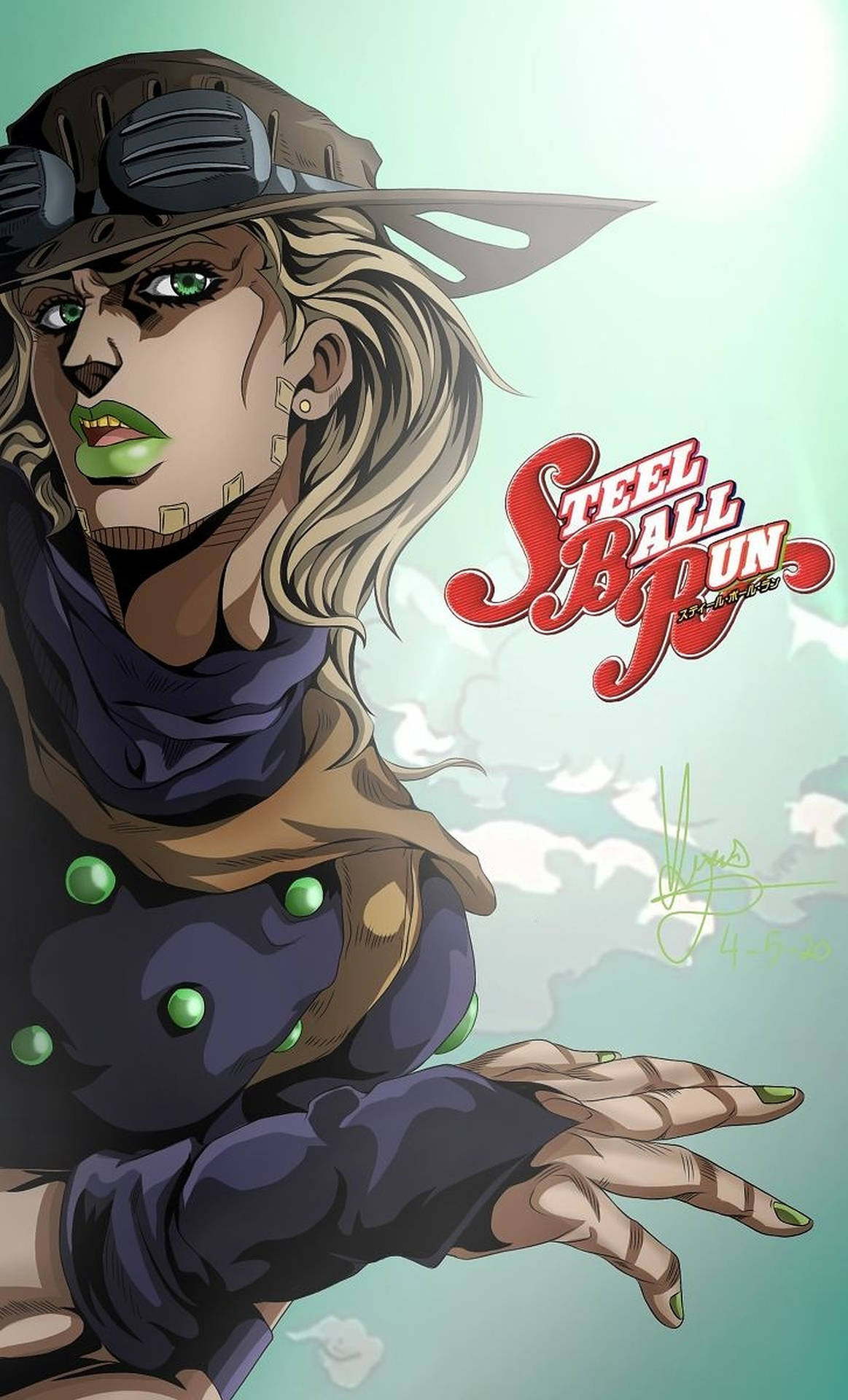 Gyro Zeppeli iPhone Wallpapers Wallpaper Cave