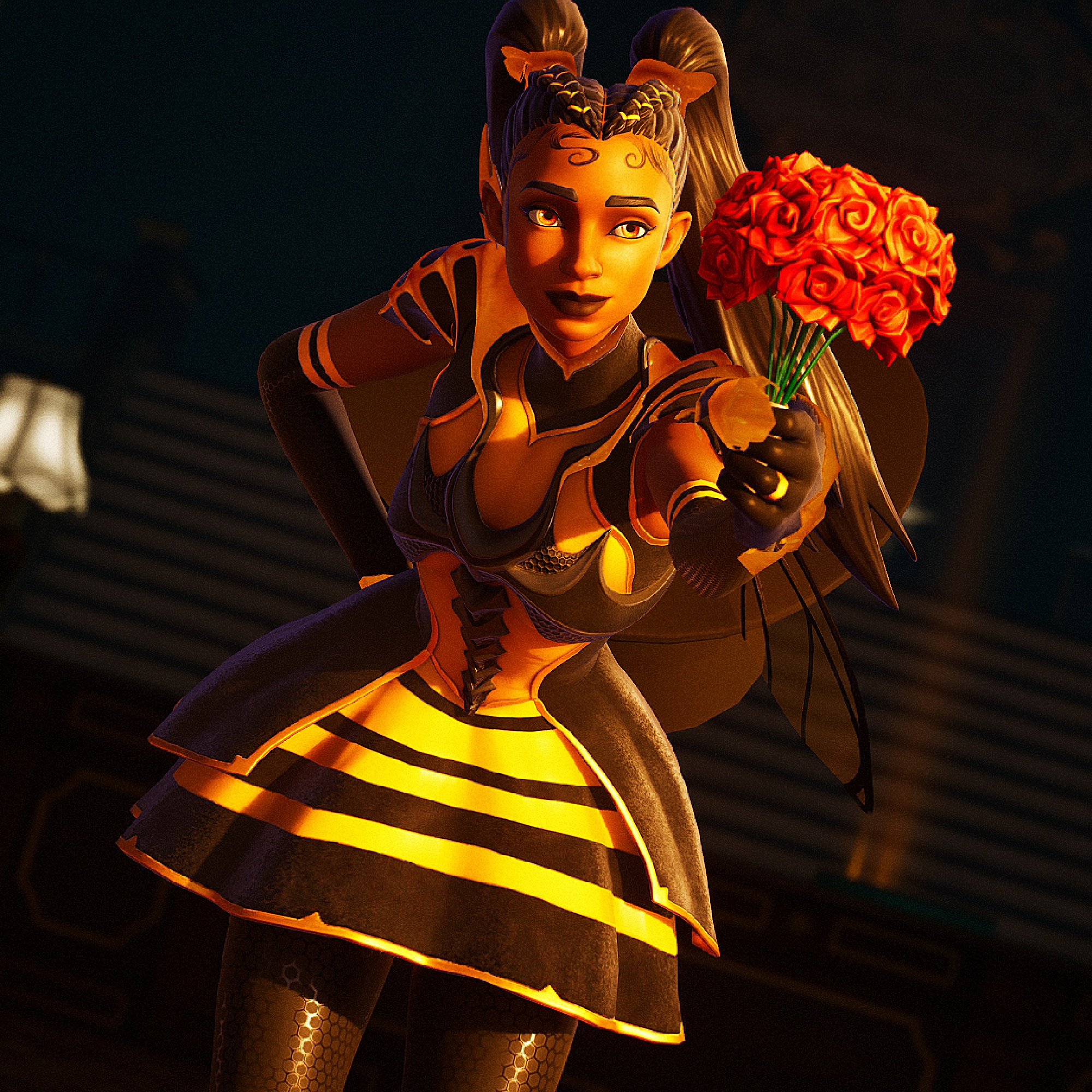 Honeydancer Fortnite Wallpapers - Wallpaper Cave