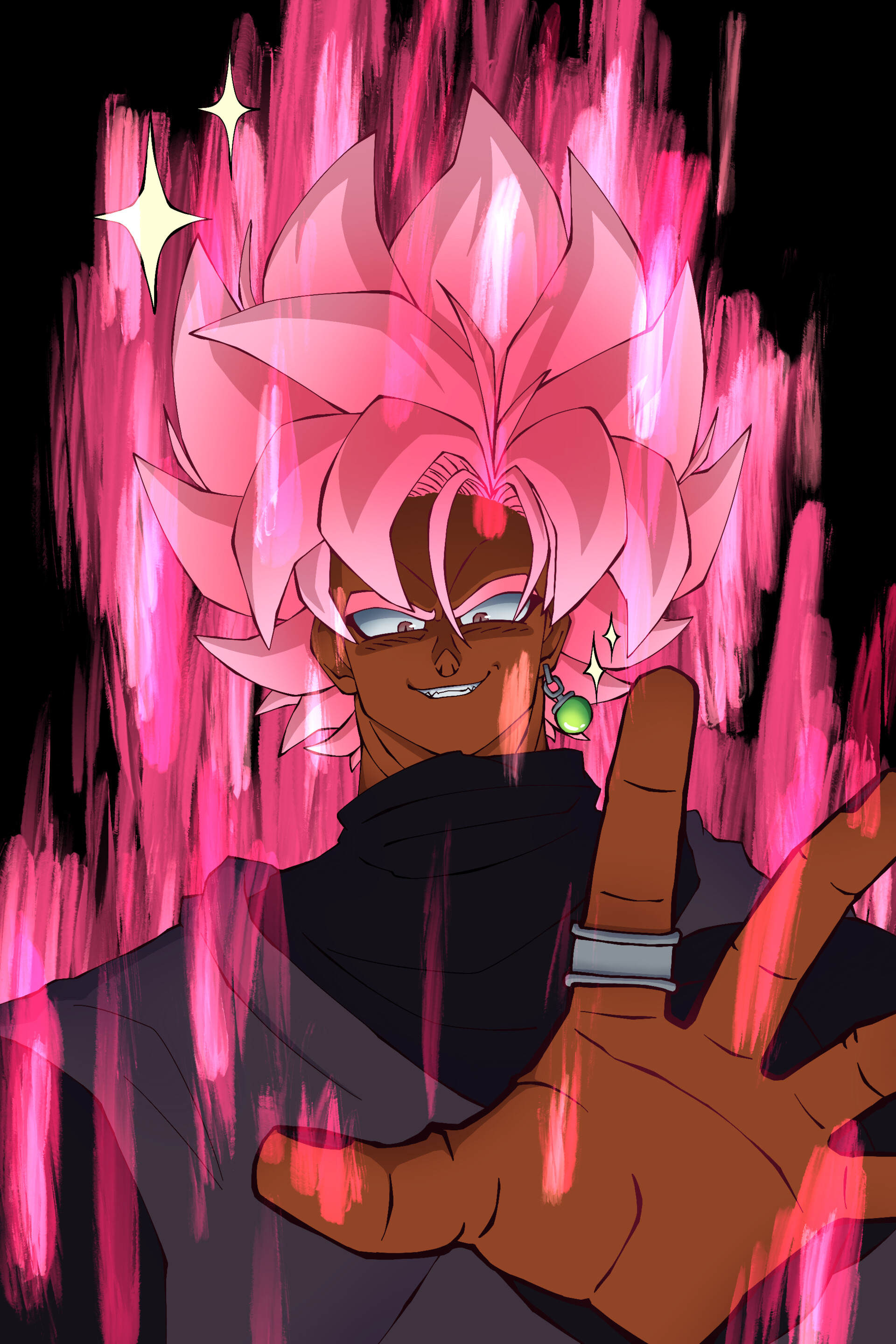 Black Skin Goku Wallpapers Wallpaper Cave