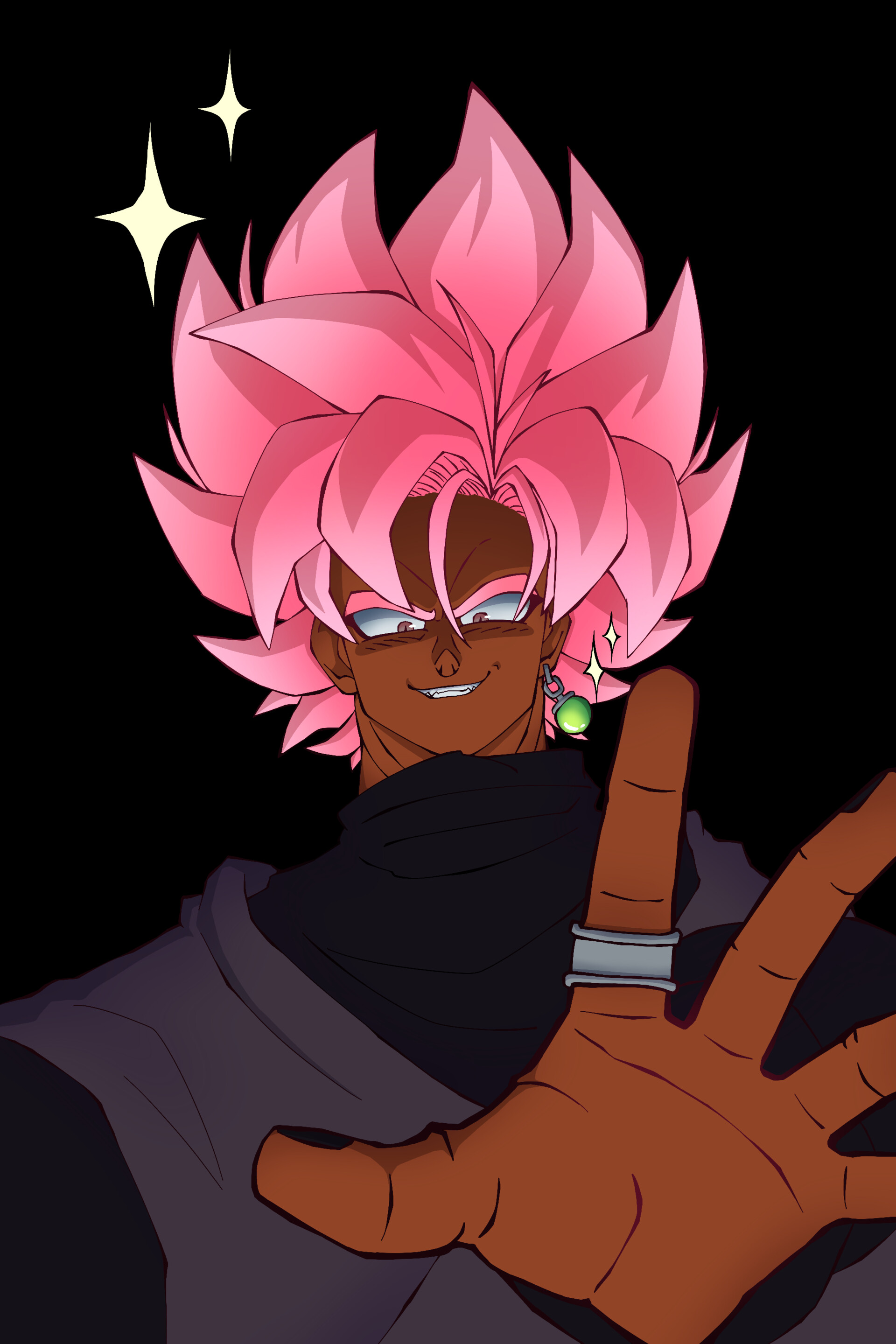 Black Skin Goku Wallpapers Wallpaper Cave