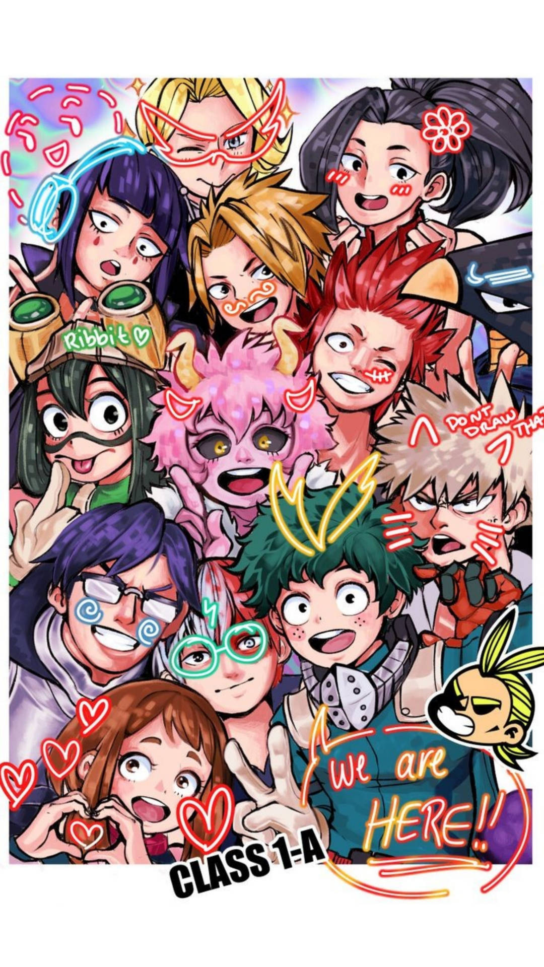 Mha Class 1a Chibi Wallpapers Wallpaper Cave