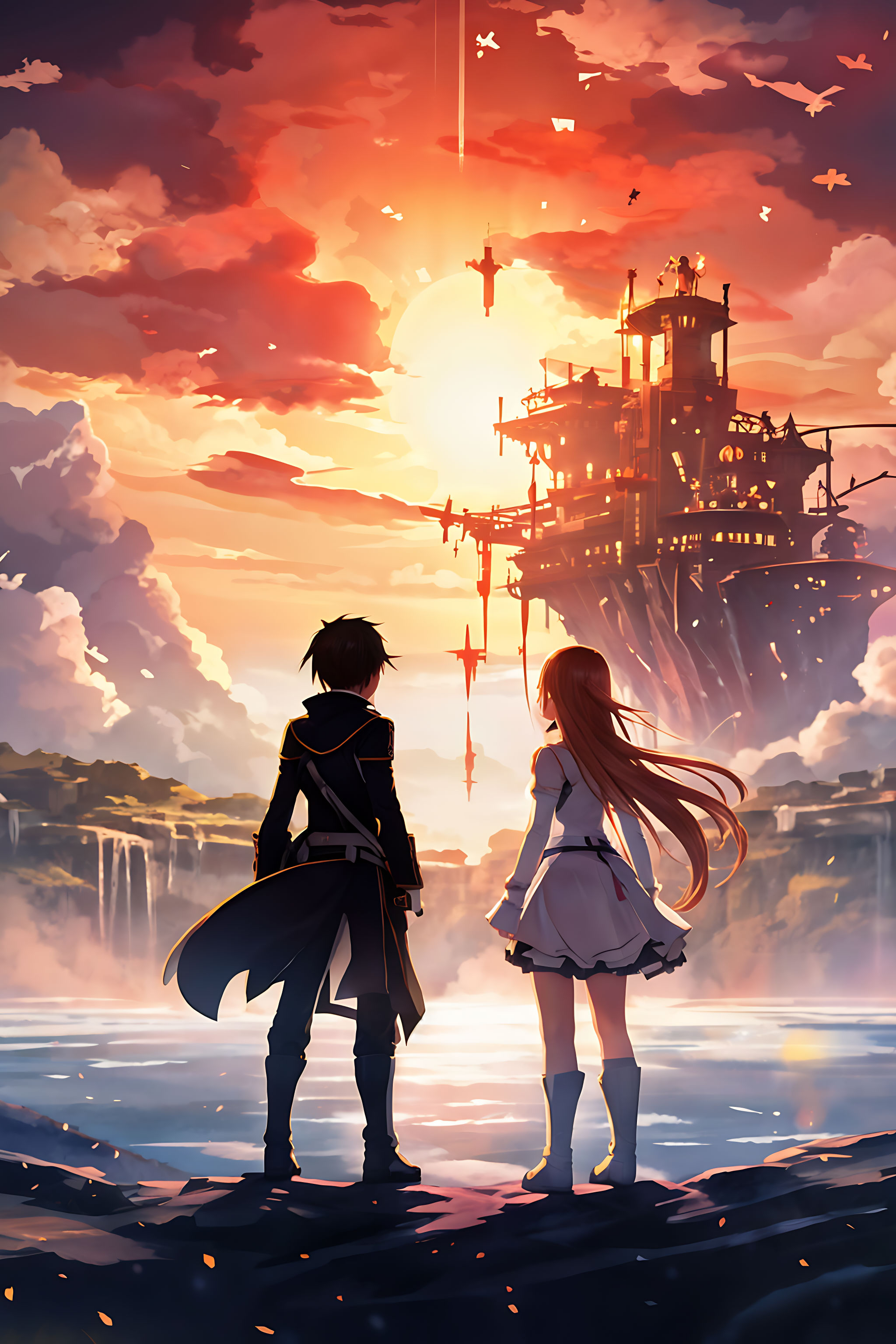 Sword Art Online Aesthetic Wallpapers Wallpaper Cave