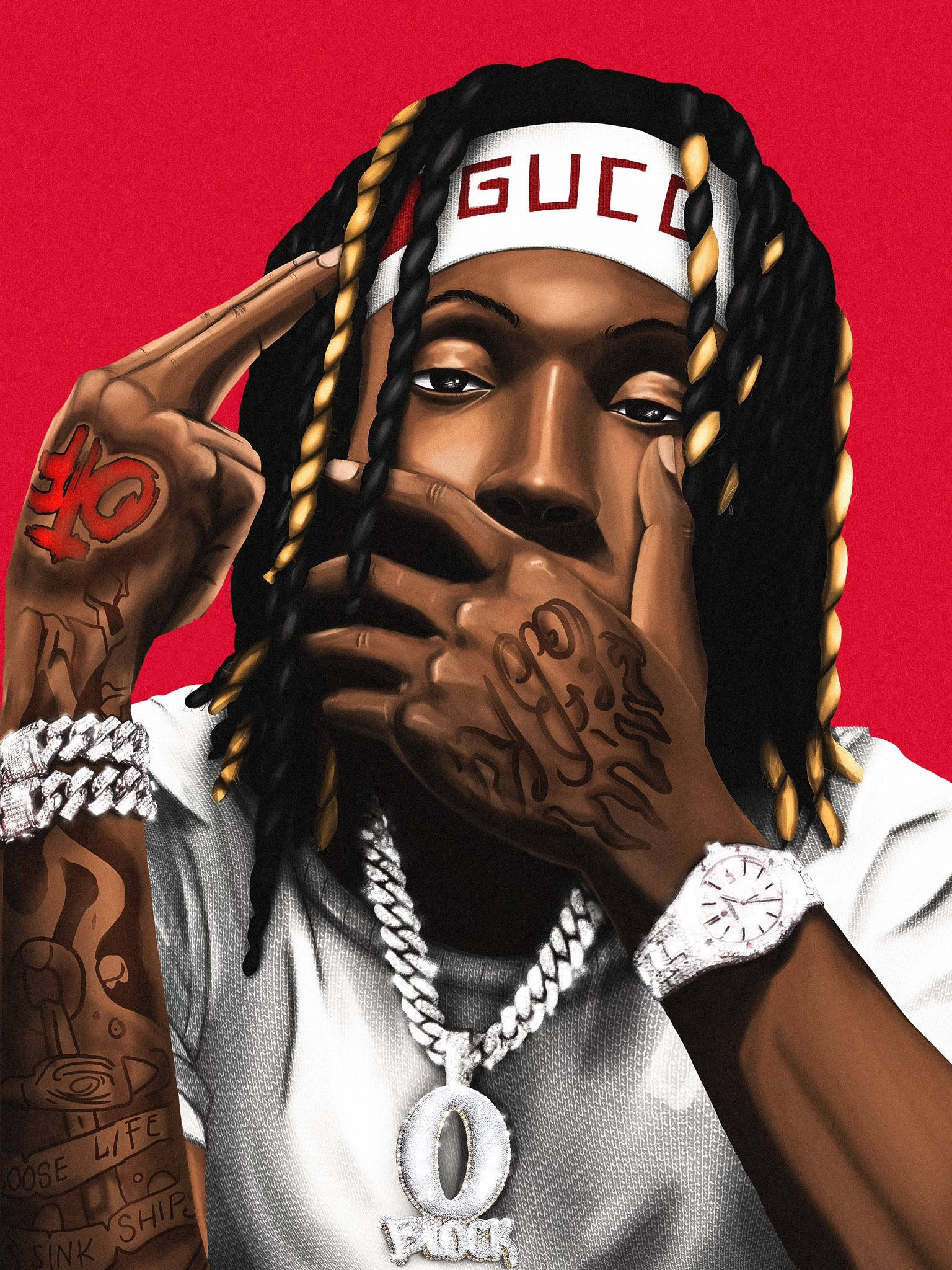 King Von Welcome To Oblock Wallpapers Wallpaper Cave