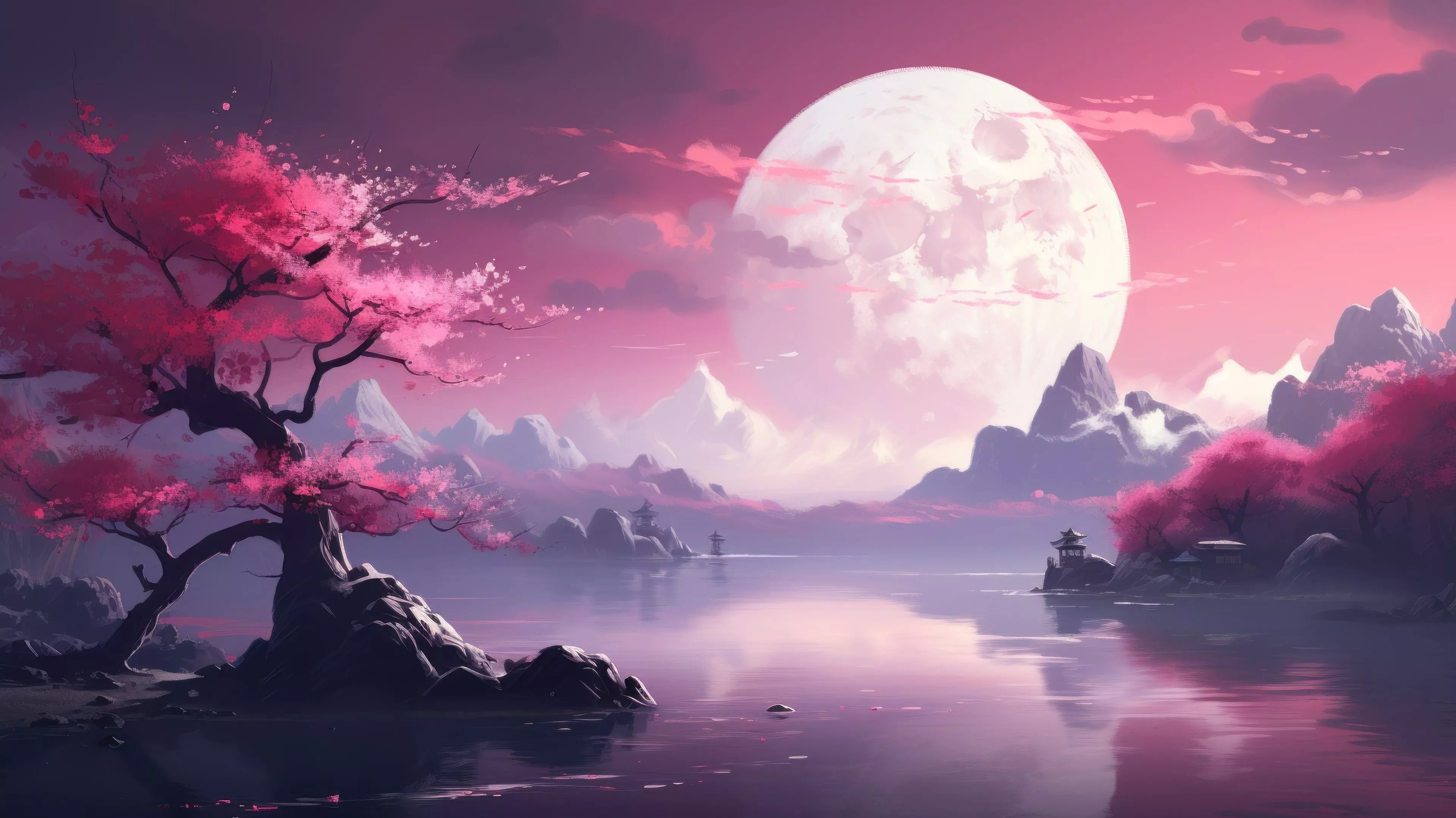 4k Cherry Blossom Tree Wallpapers Wallpaper Cave