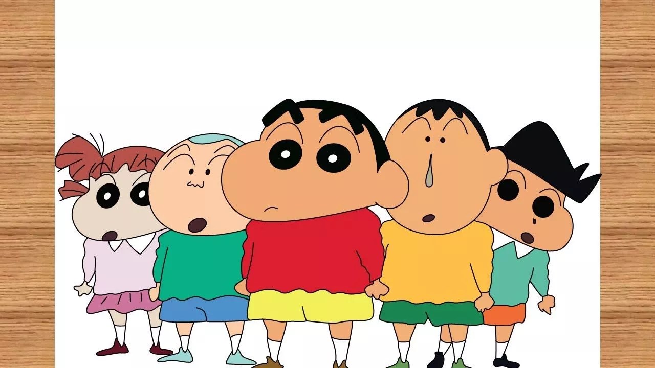 Shinchan With Friends Wallpapers Wallpaper Cave
