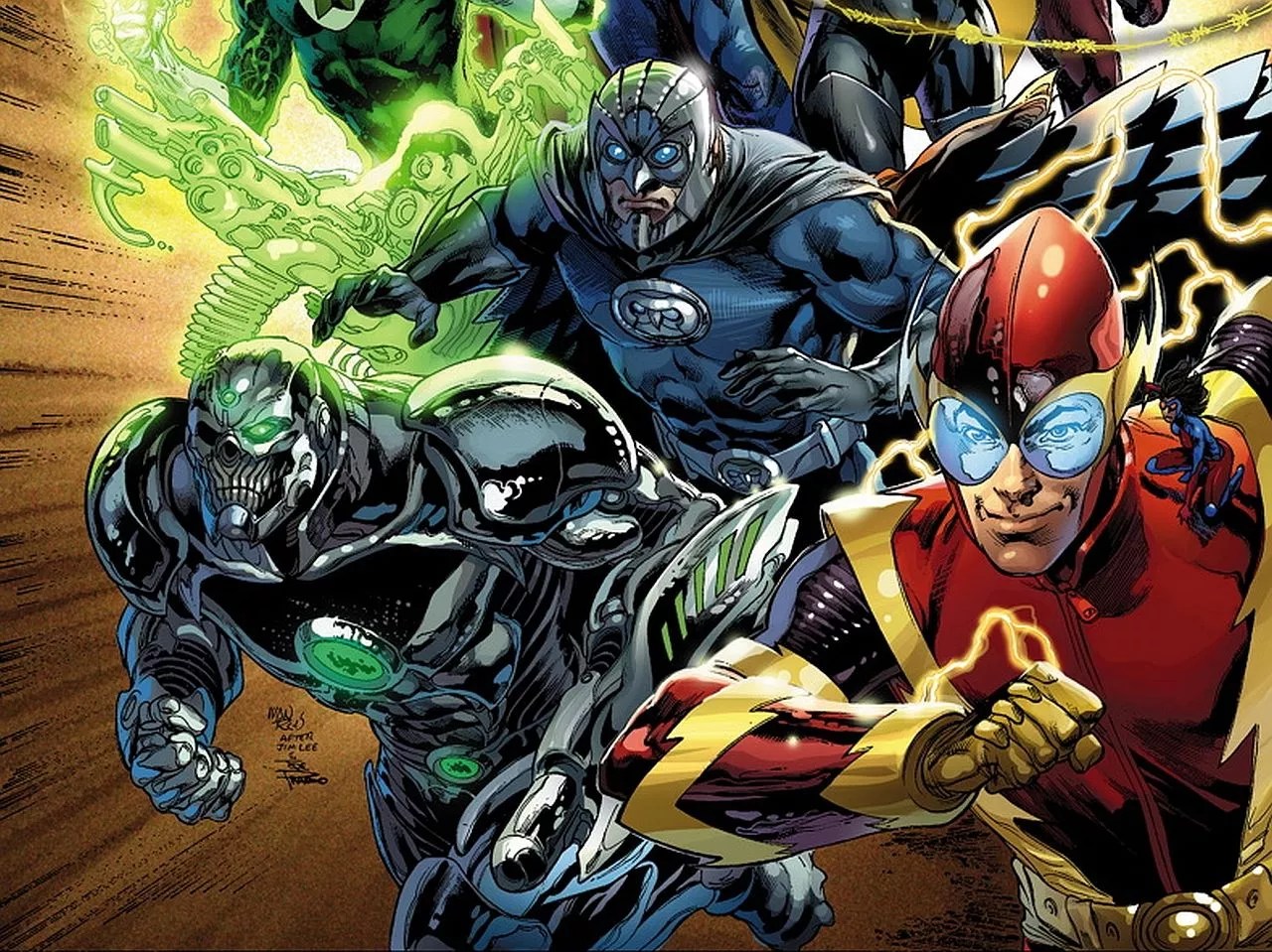Crime Syndicate Wallpapers Wallpaper Cave