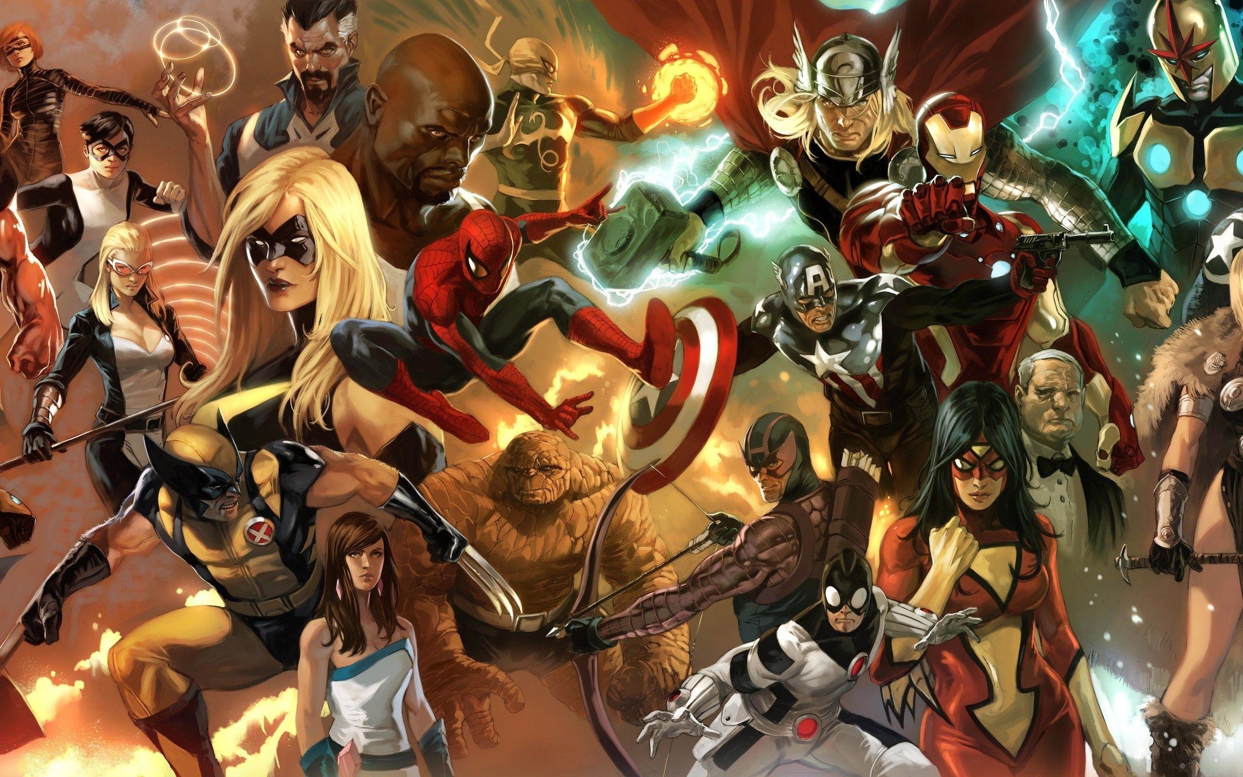 Marvel Comics Wallpapers Wallpaper Cave