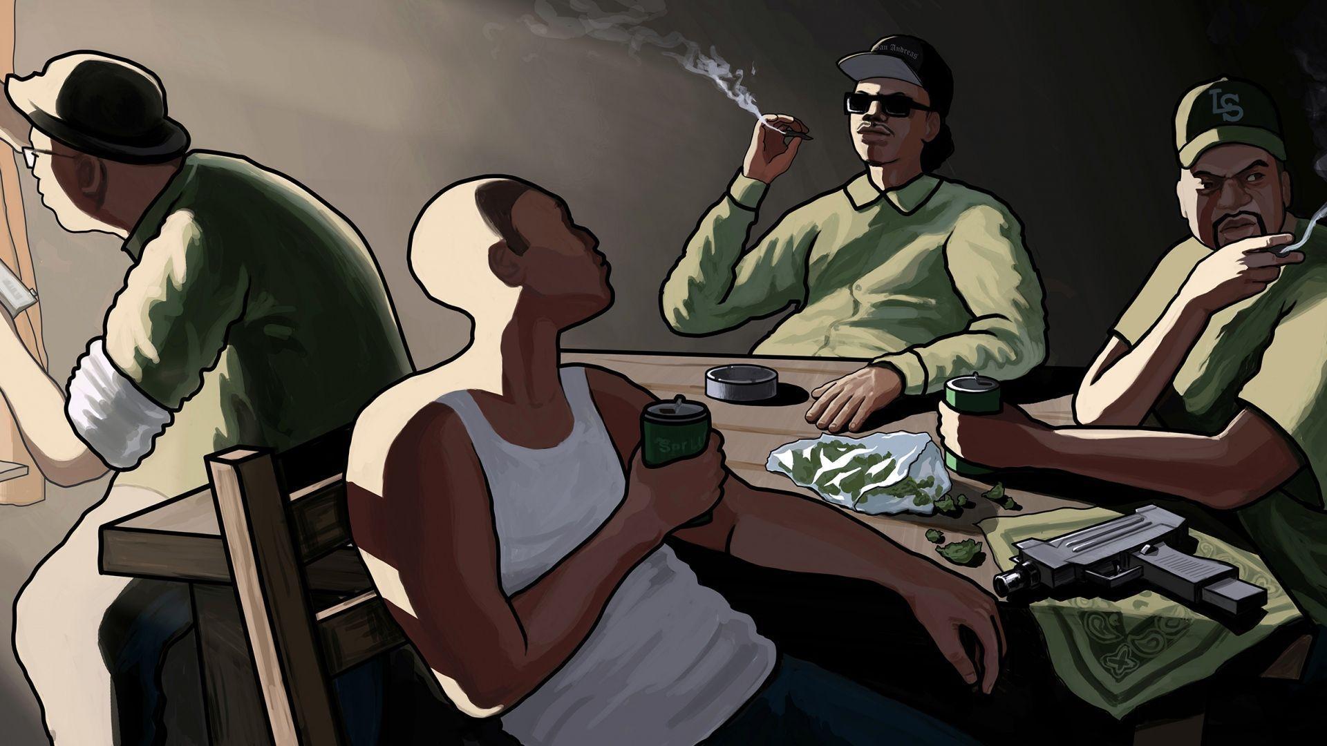 Grand Theft Auto San Andreas Wallpapers Wallpaper Cave