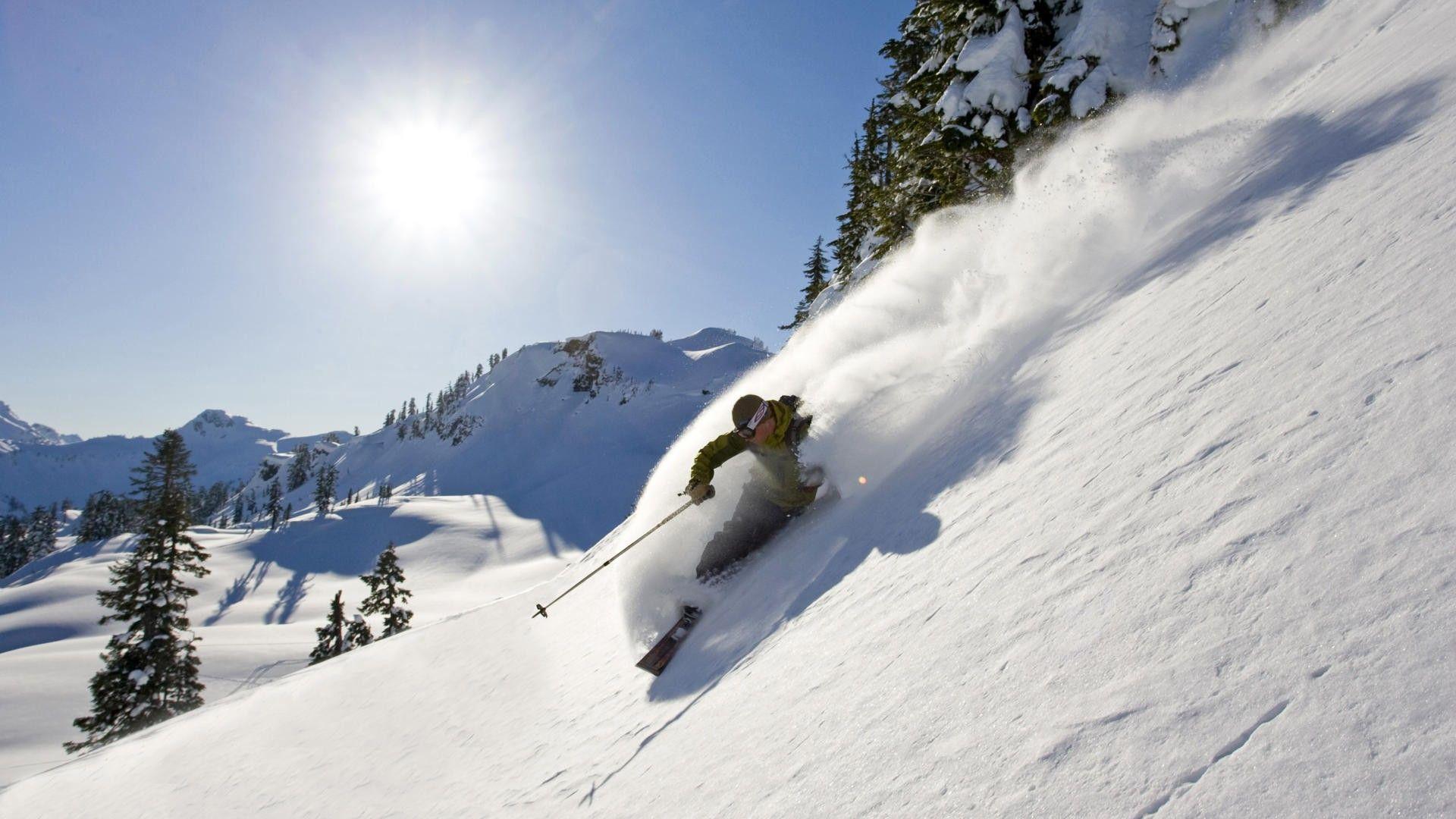 Skiing Wallpapers Wallpaper Cave