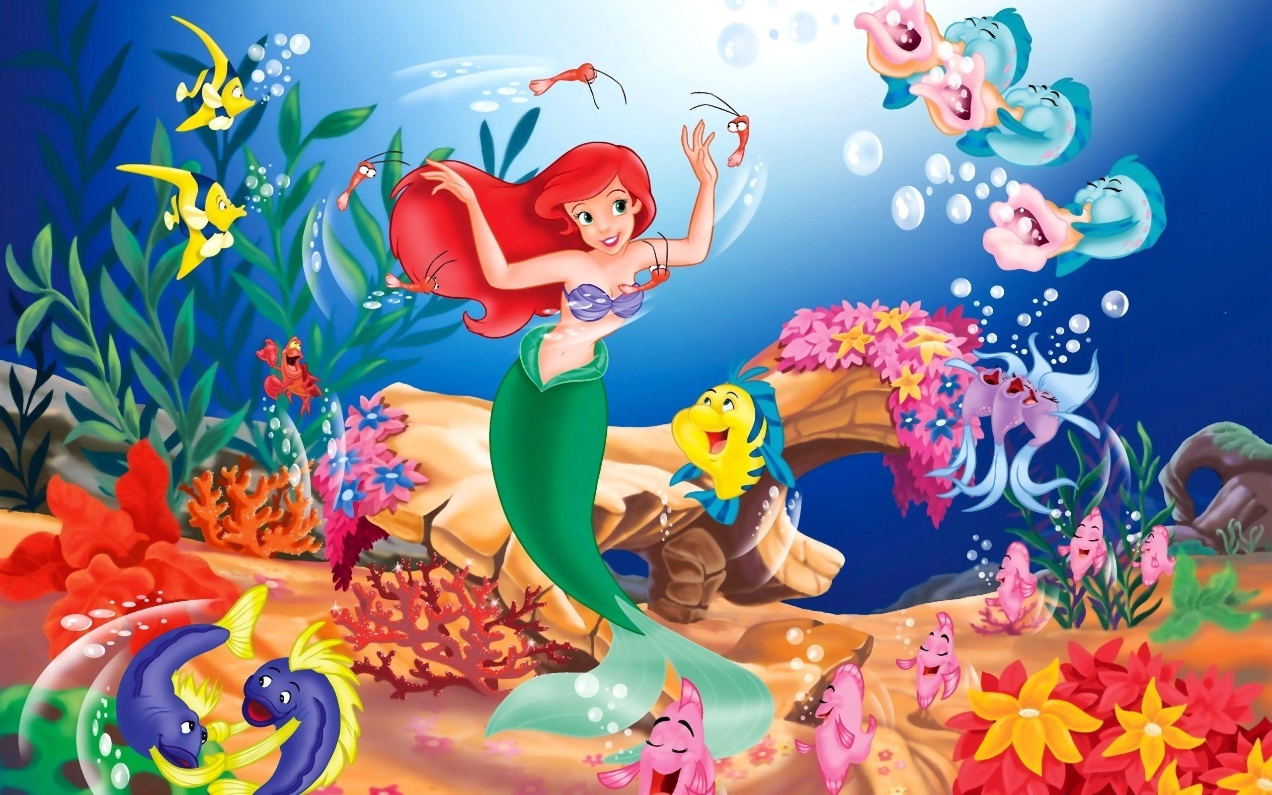 Little Mermaid Wallpapers Wallpaper Cave