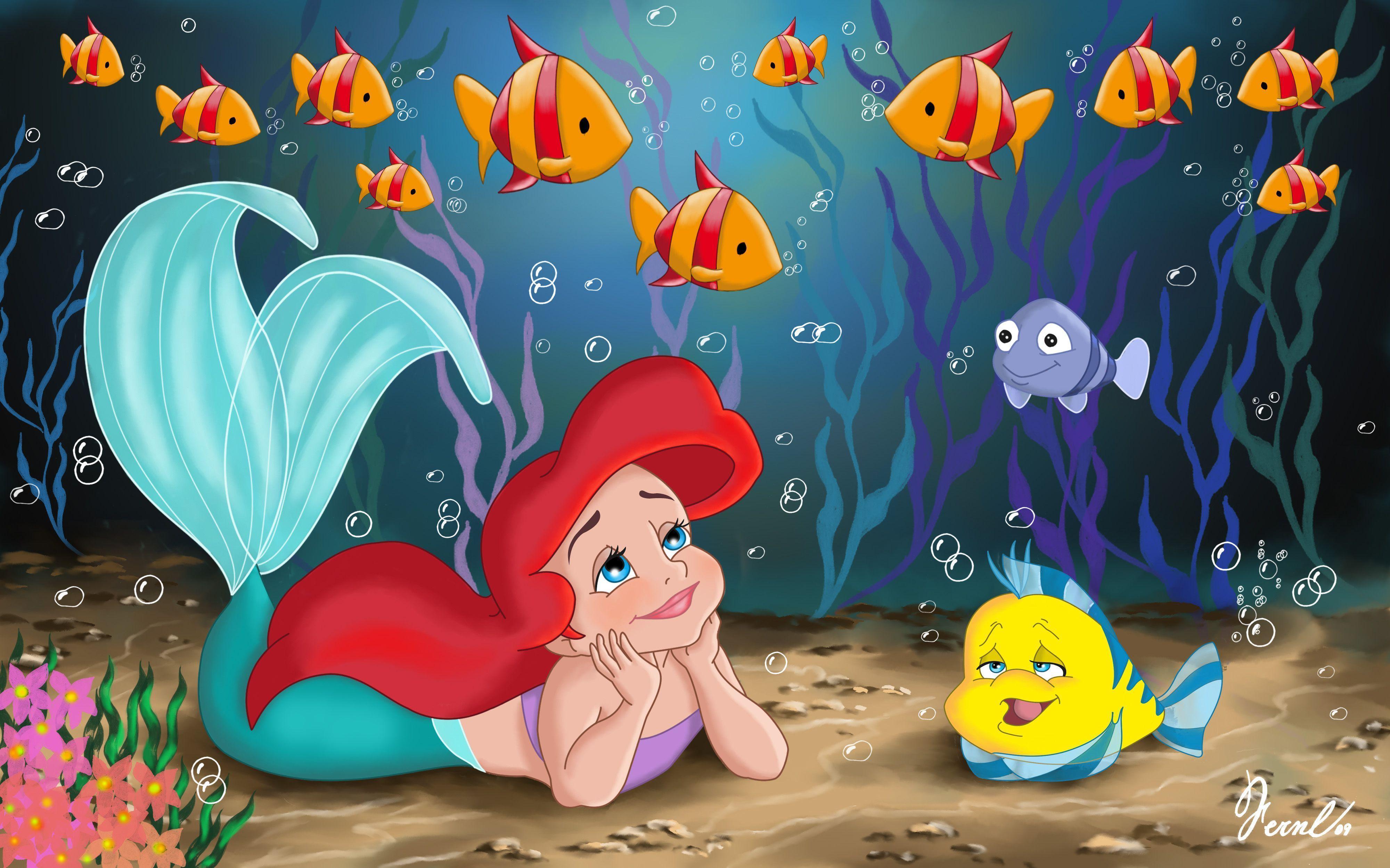 The Little Mermaid Wallpapers Wallpaper Cave