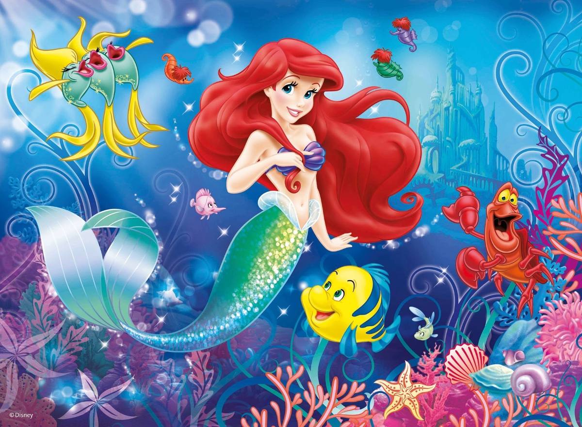 The Little Mermaid Wallpapers Wallpaper Cave
