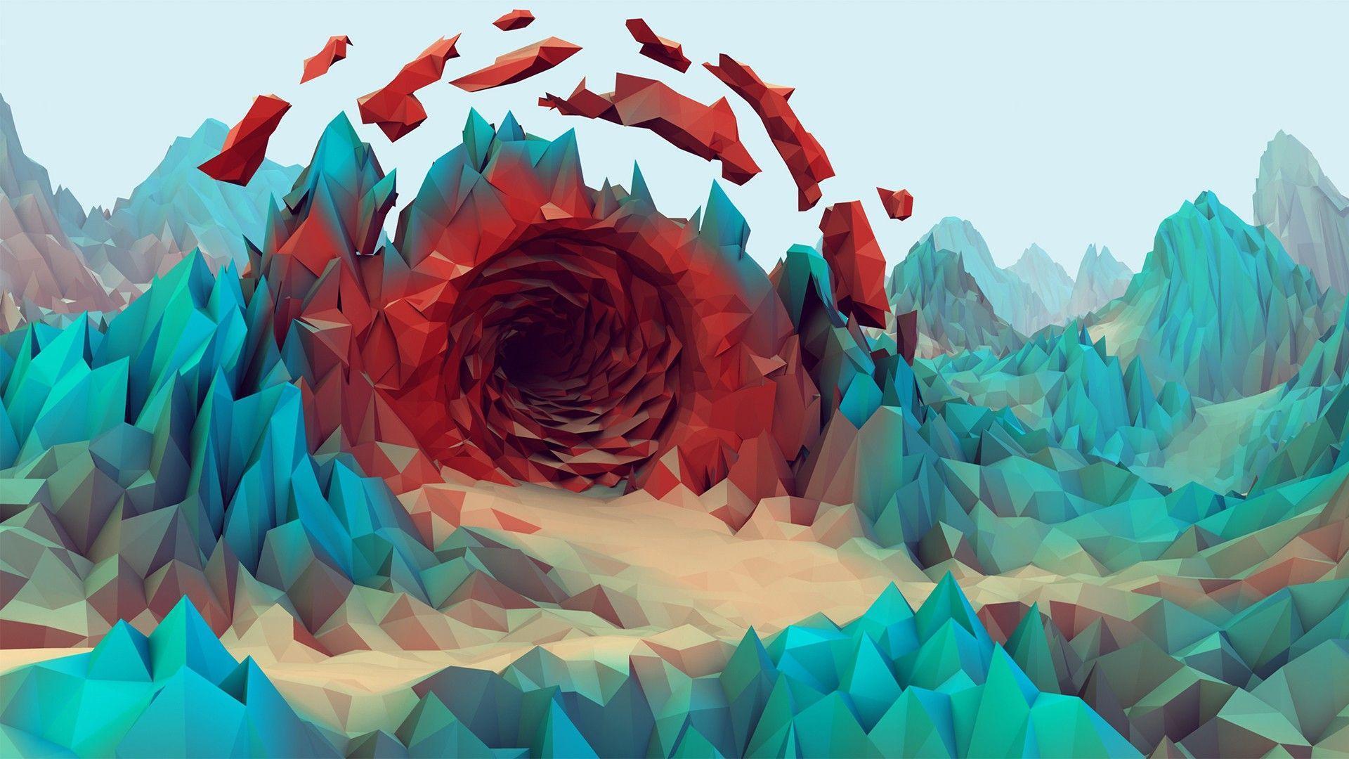 Polygon Wallpapers Wallpaper Cave