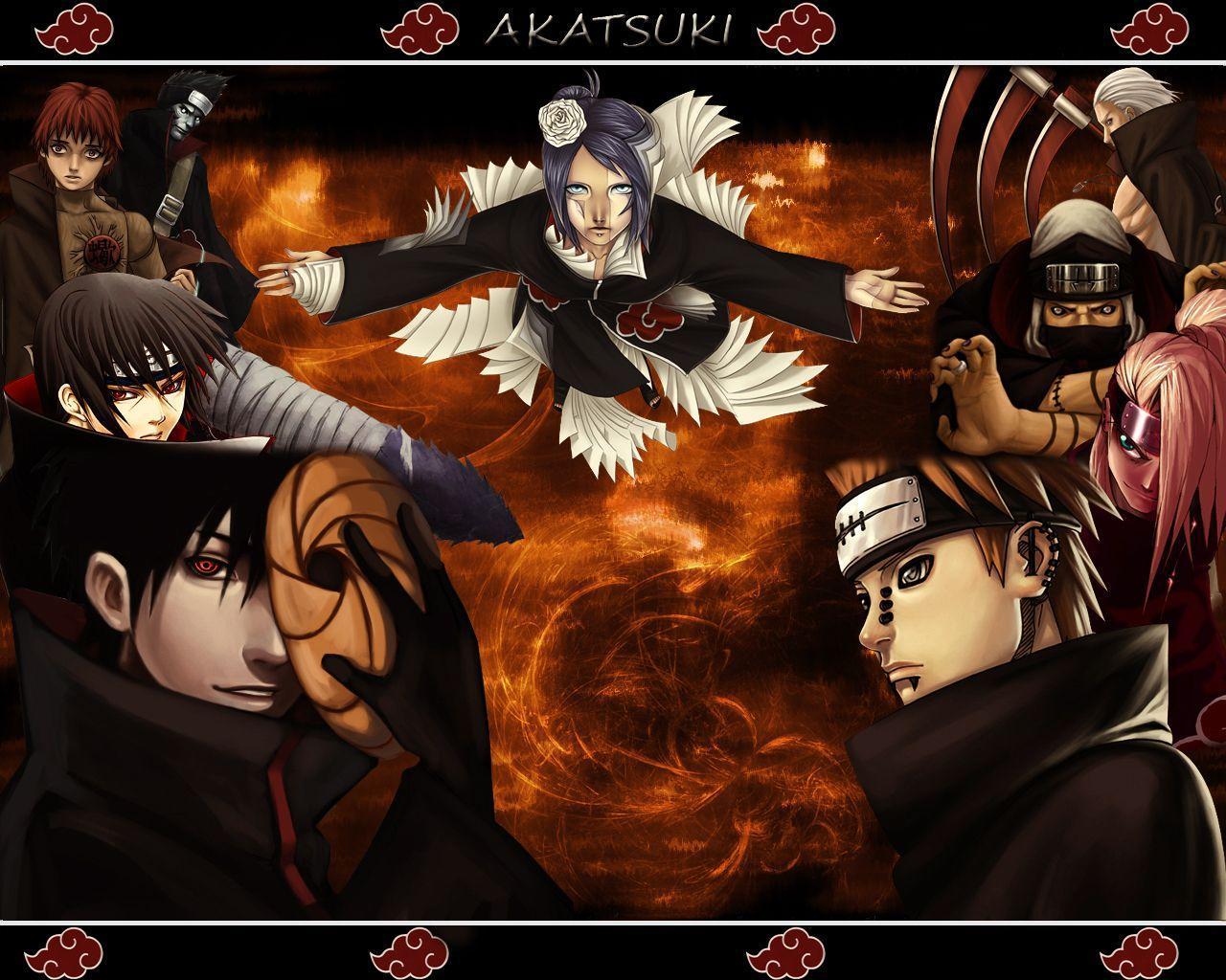 Akatsuki Wallpaper Desktop - Akatsuki Pain Wallpapers - Wallpaper Cave