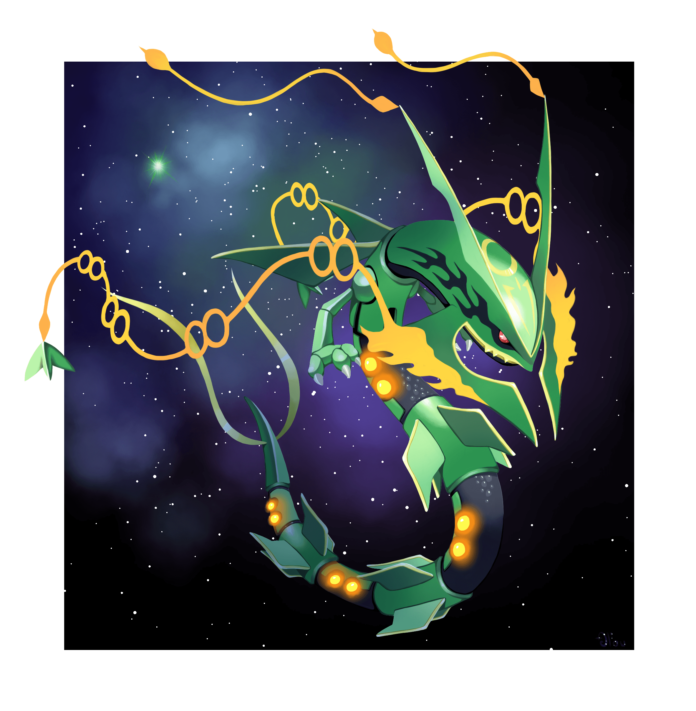 Pokemon Rayquaza Wallpaper