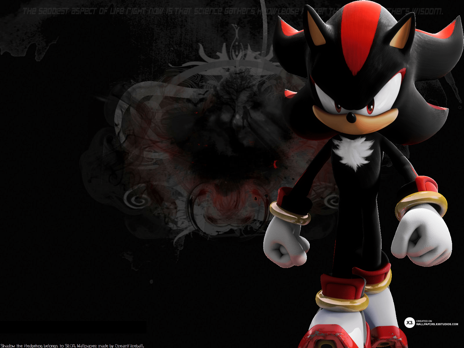 Shadow The Hedgehog Wallpapers Wallpaper Cave