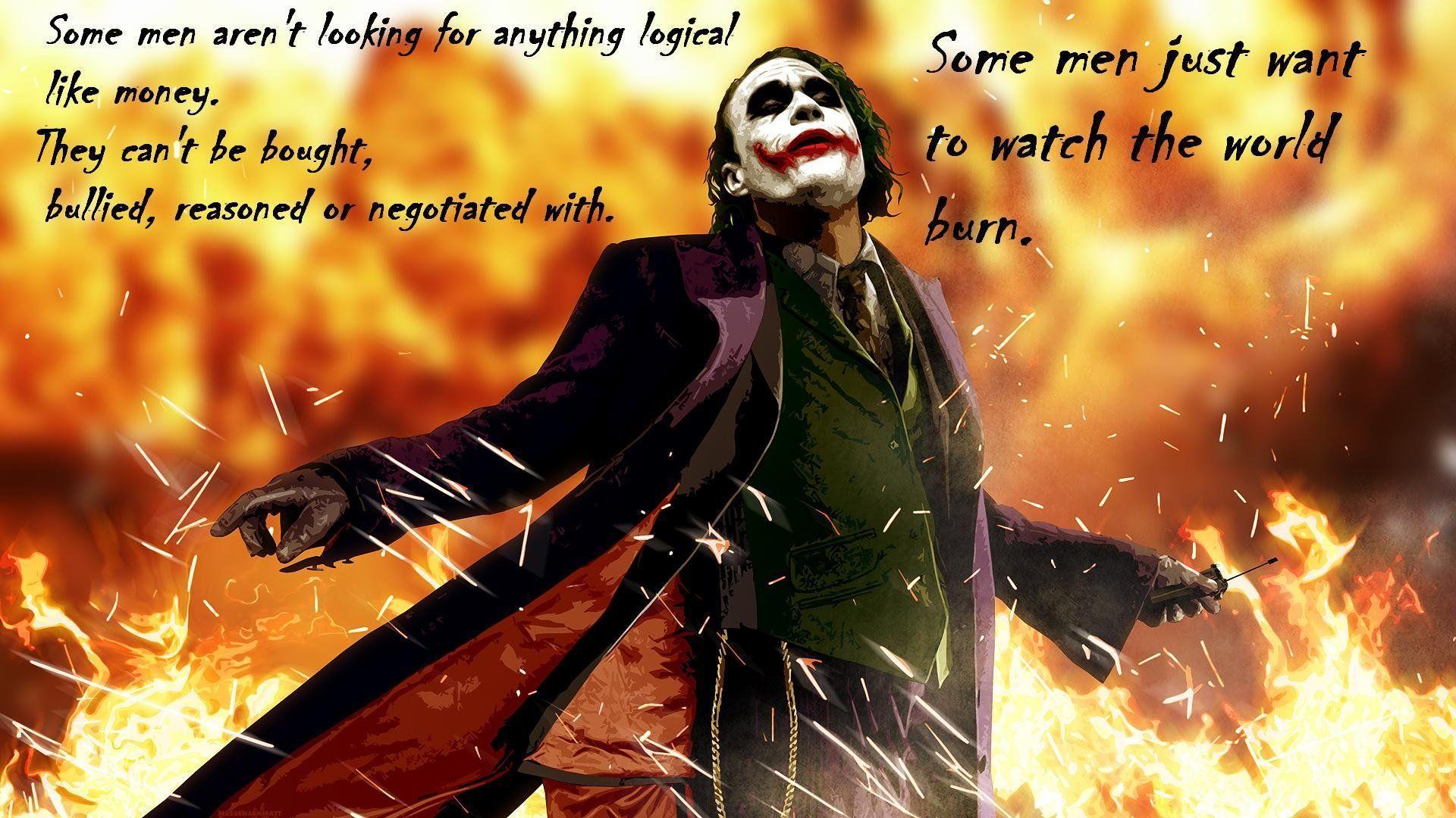 Joker Quotes Wallpapers Wallpaper Cave