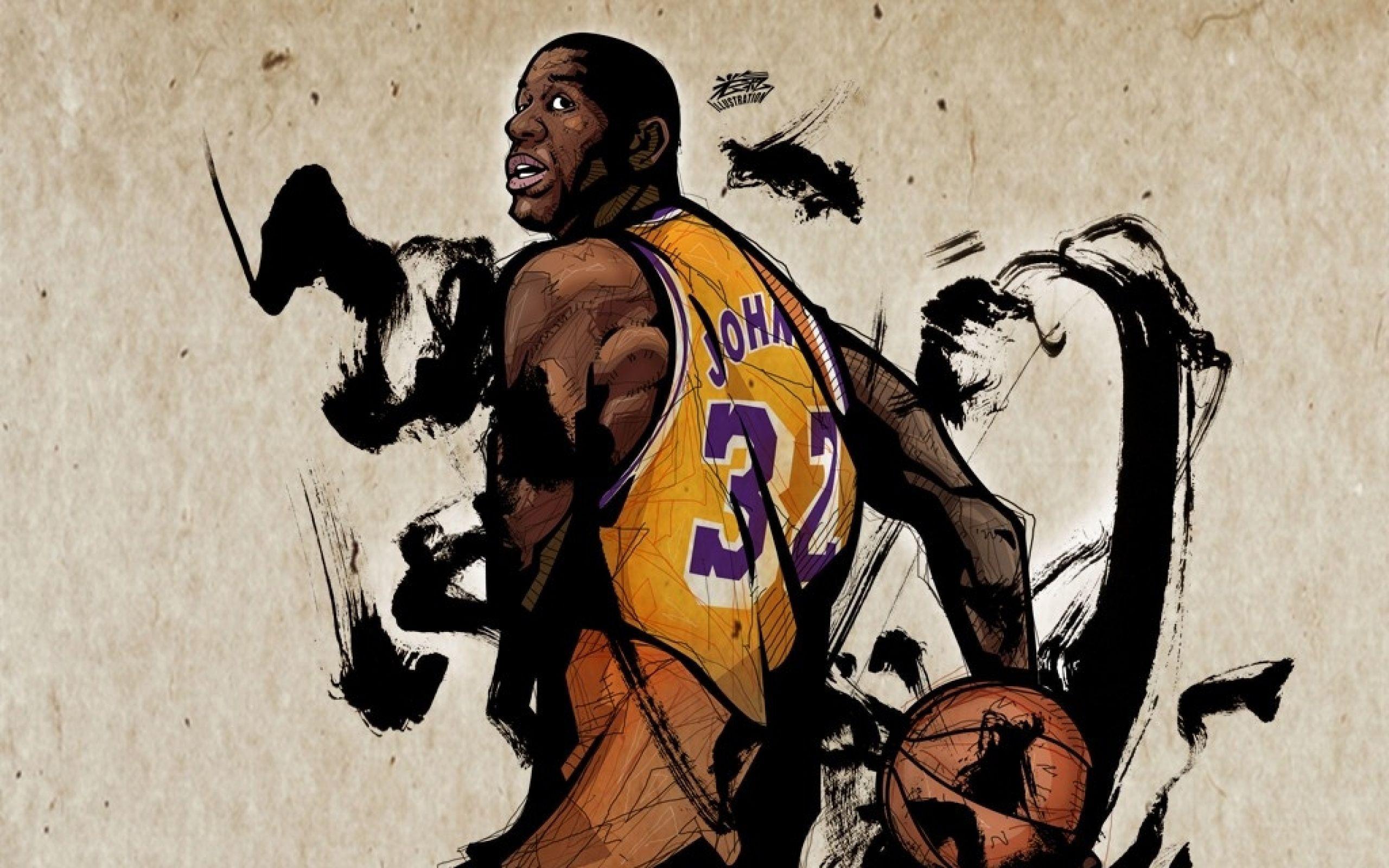 Magic Johnson Wallpapers Wallpaper Cave
