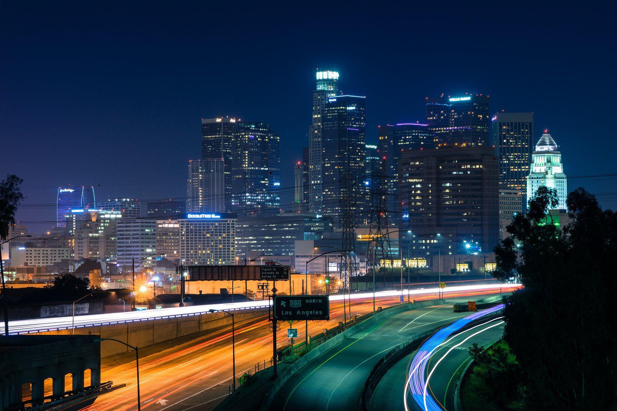 Los Angeles City Wallpapers Wallpaper Cave