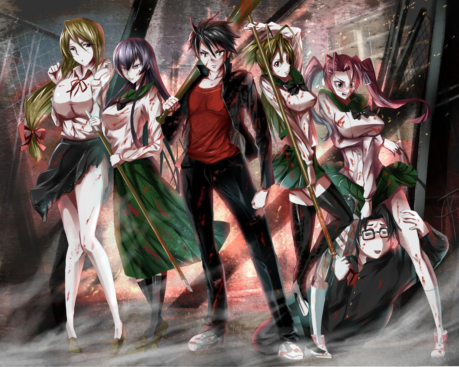 Highschool Of The Dead Wallpapers - Wallpaper Cave