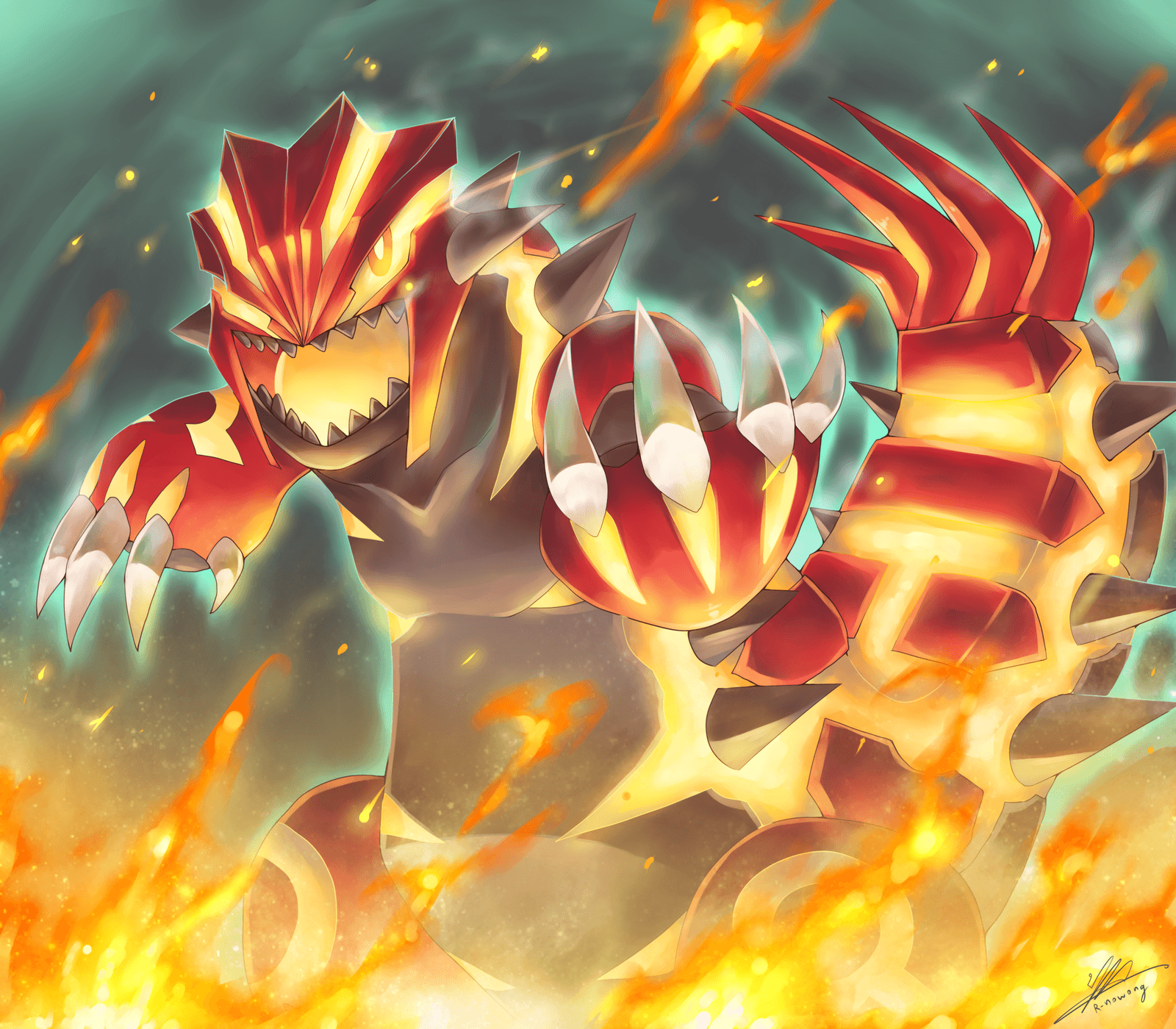 Groudon Pokémon Wallpapers Wallpaper Cave