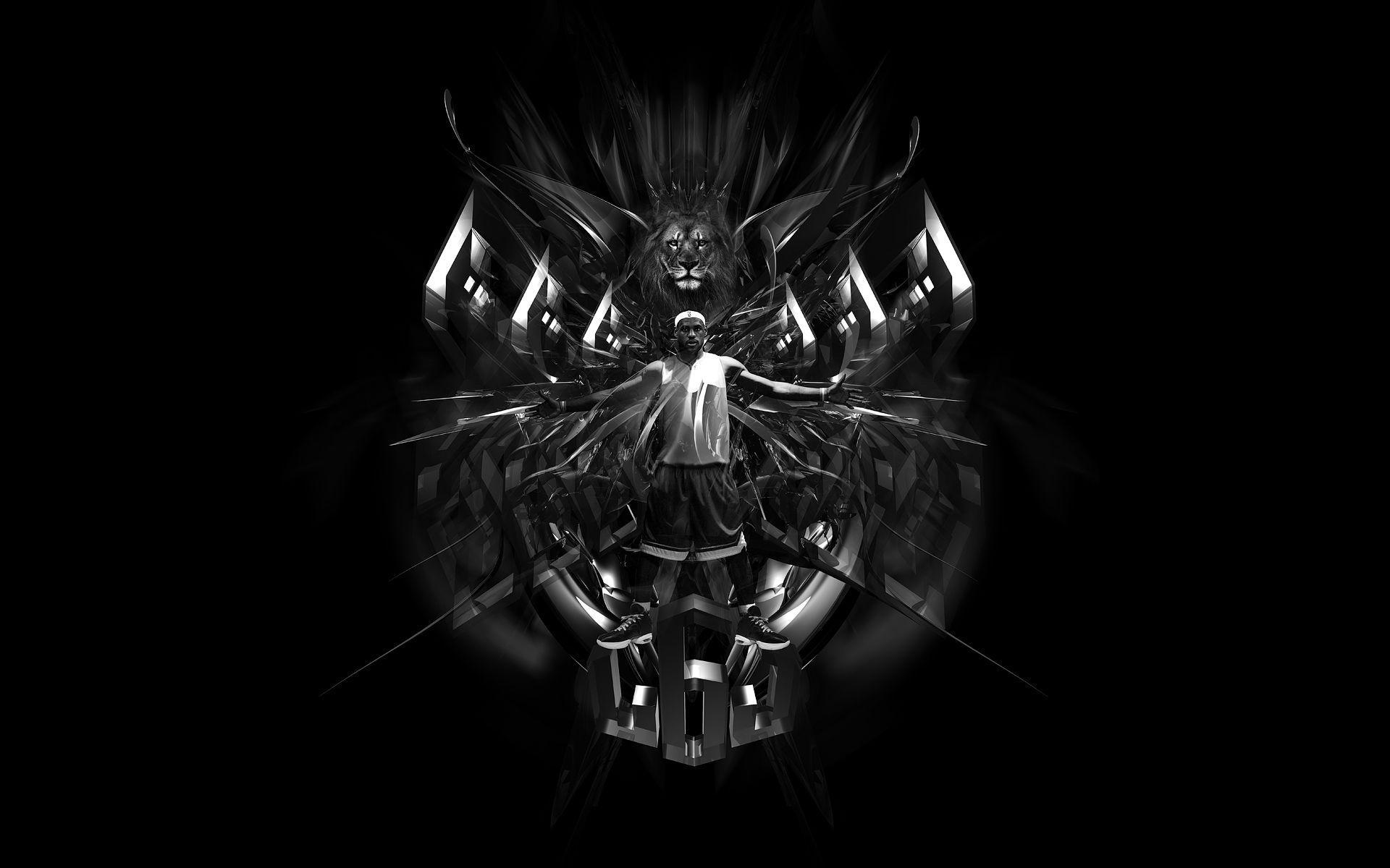 Lebron James Logo Wallpapers Wallpaper Cave