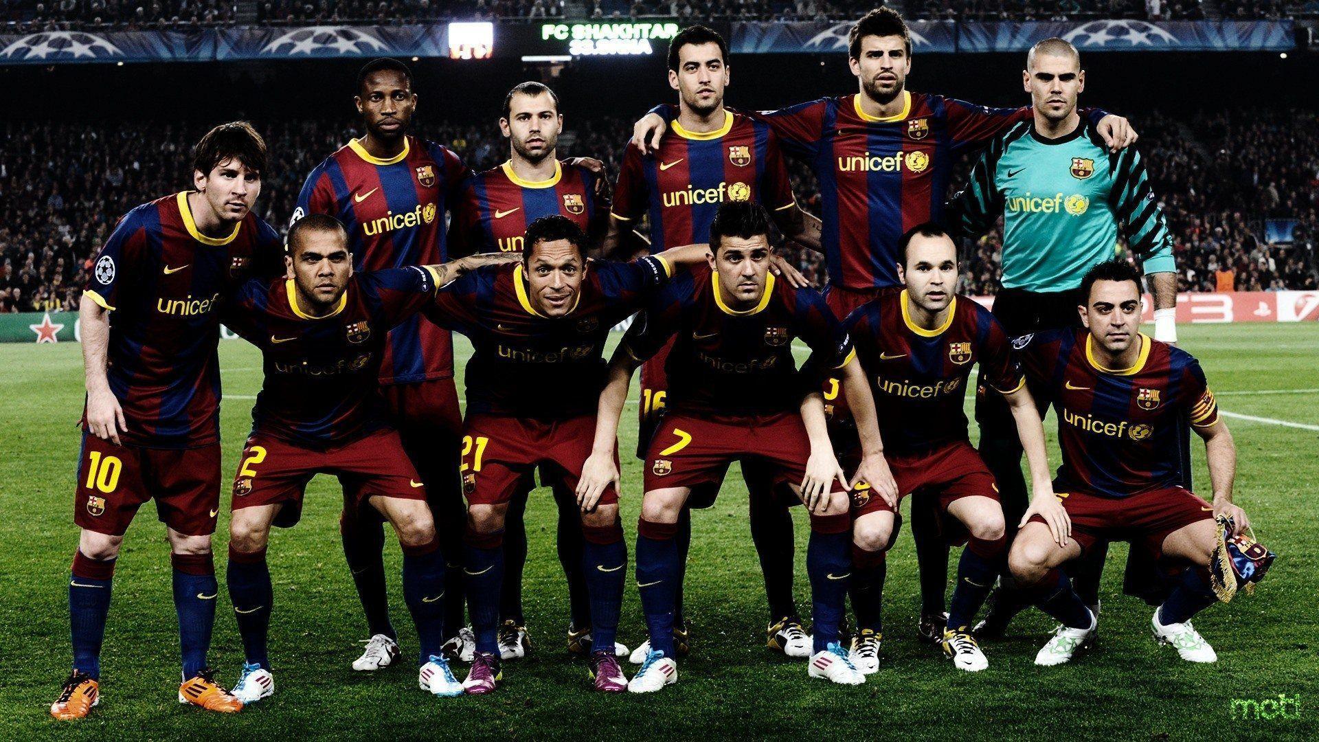 FC Barcelona Team Wallpapers Wallpaper Cave