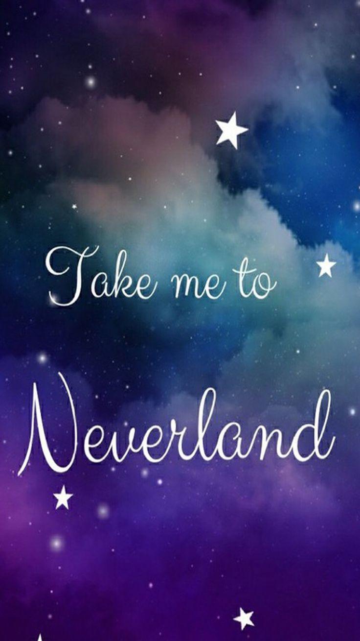 Peter Pan Quote Wallpaper