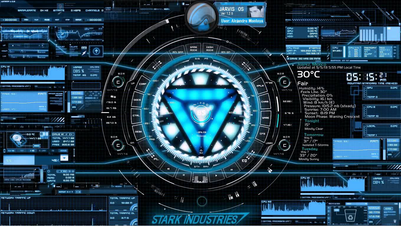 J.A.R.V.I.S Wallpapers Wallpaper Cave