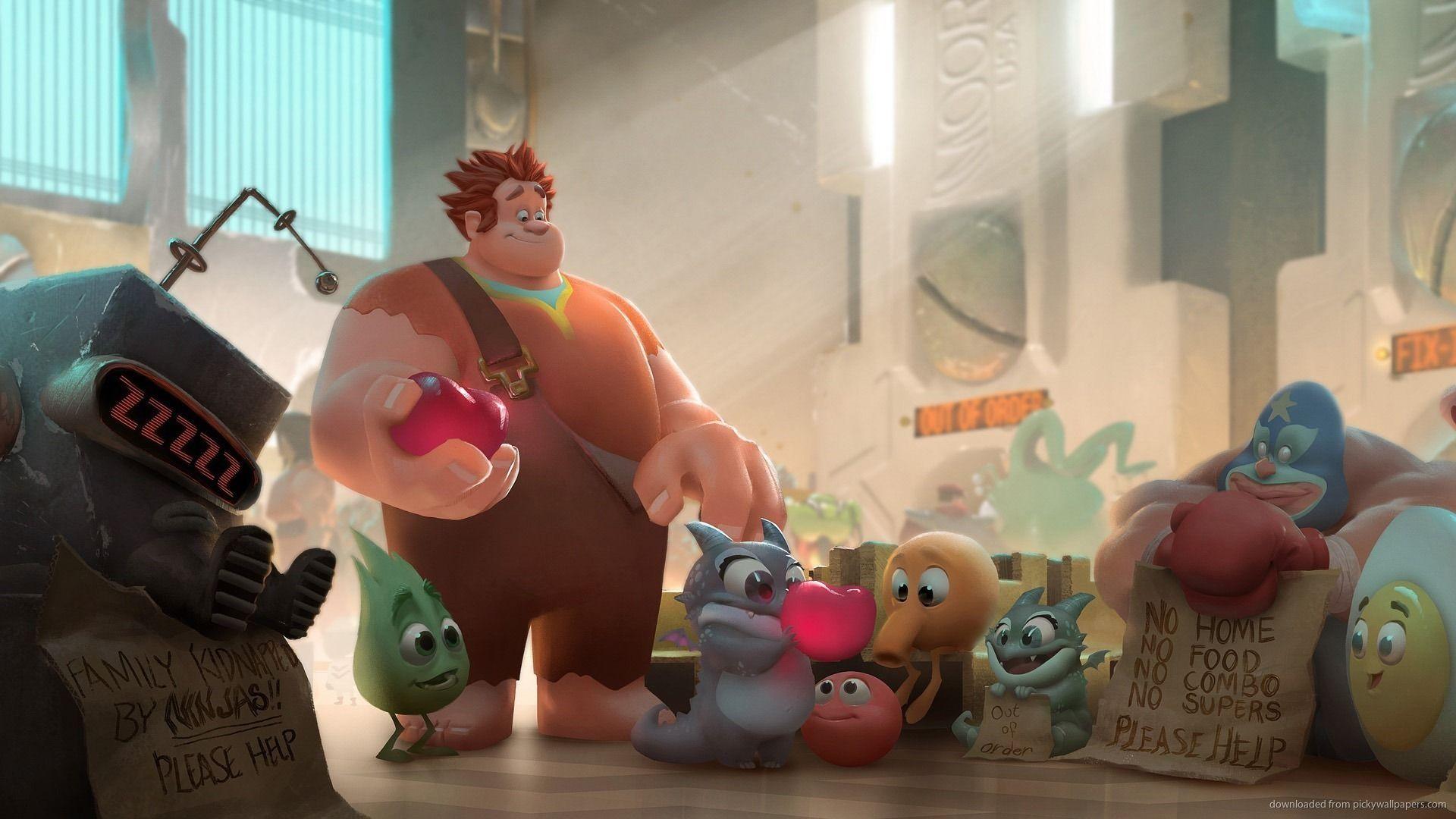 WreckIt Ralph Wallpapers Wallpaper Cave