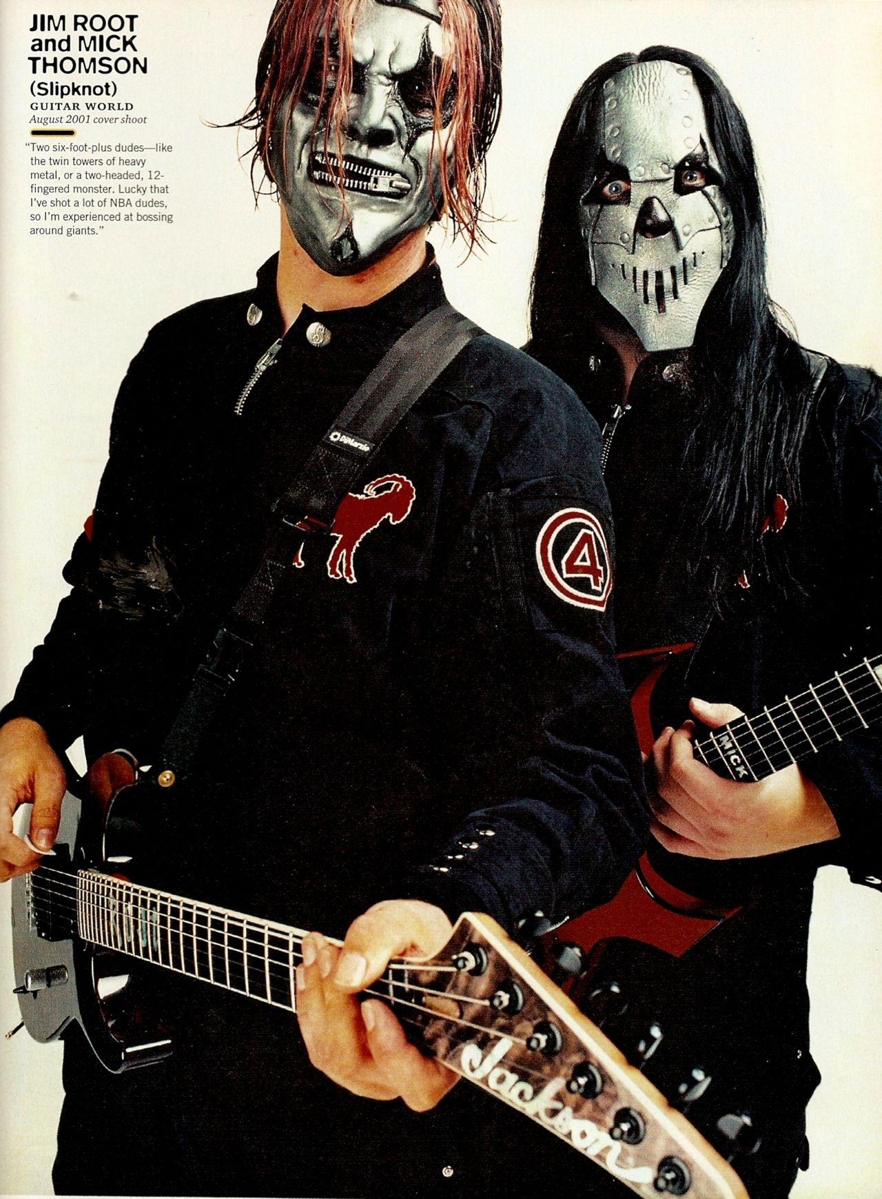 Mick Thomson And Jim Root