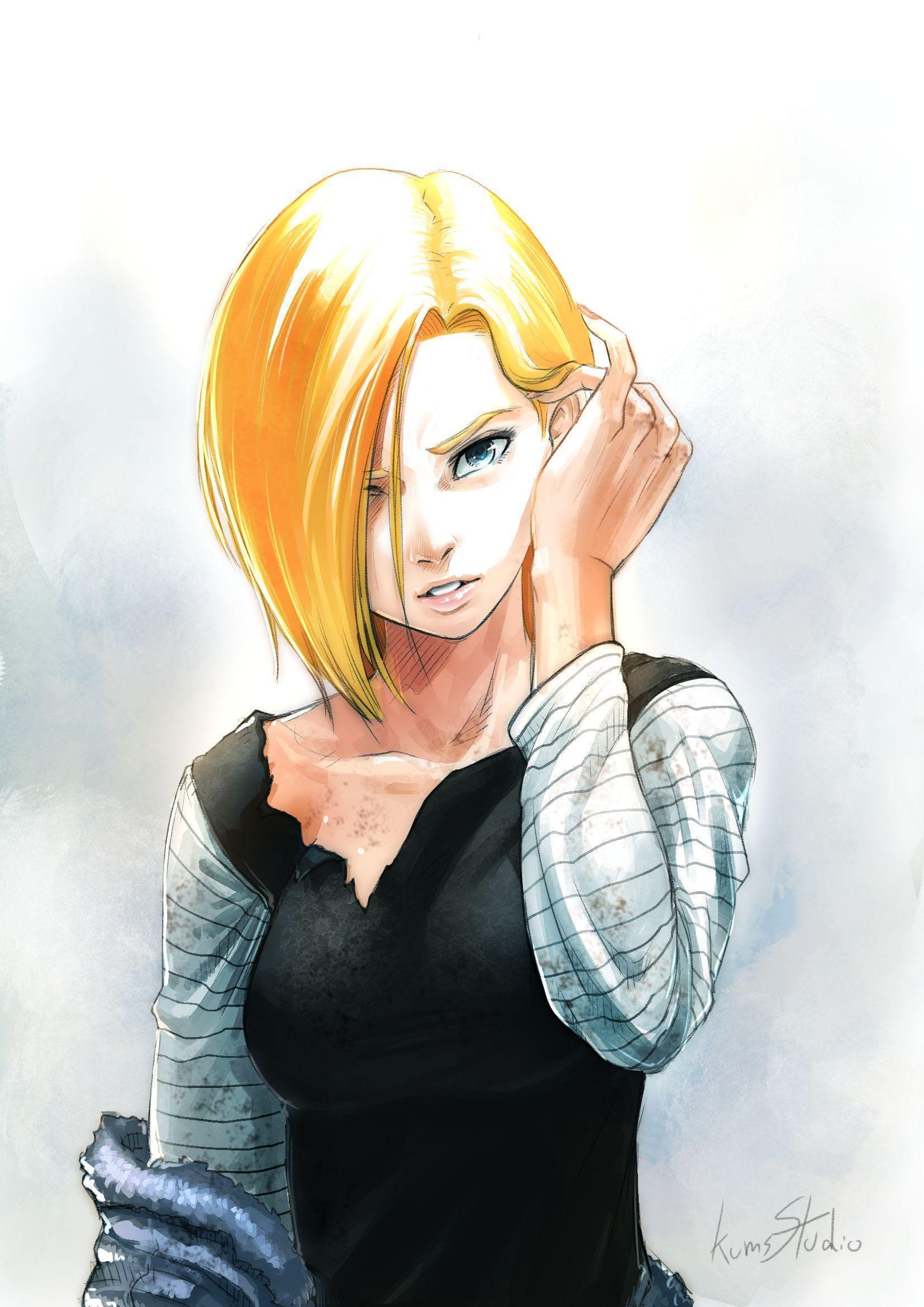 Android 18 Wallpapers Wallpaper Cave