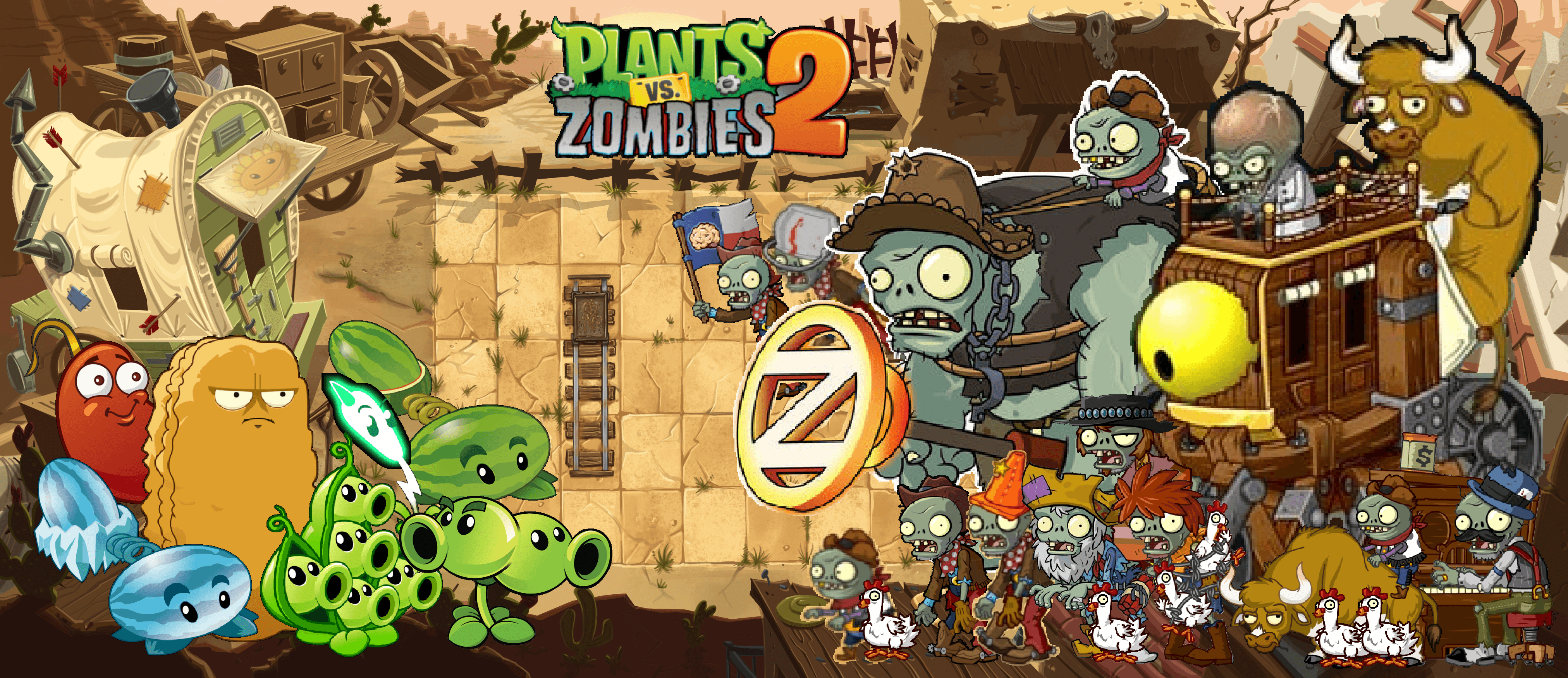 Plants Vs Zombies Wallpapers Wallpaper Cave
