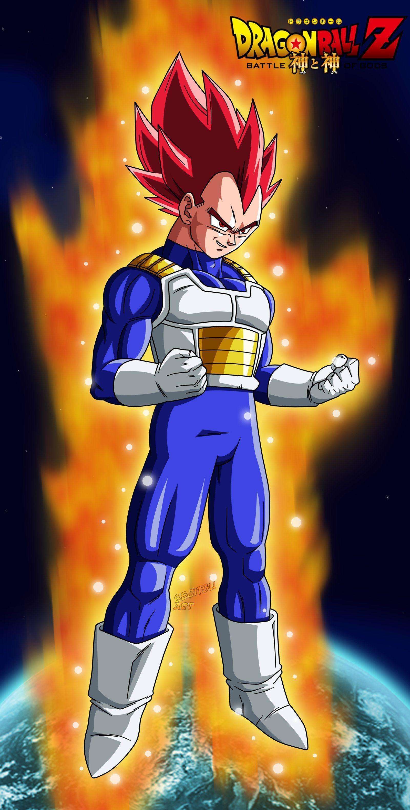 Goku SSJ God Wallpapers Wallpaper Cave