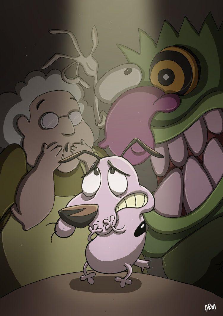 Courage The Cowardly Dog Wallpapers Wallpaper Cave
