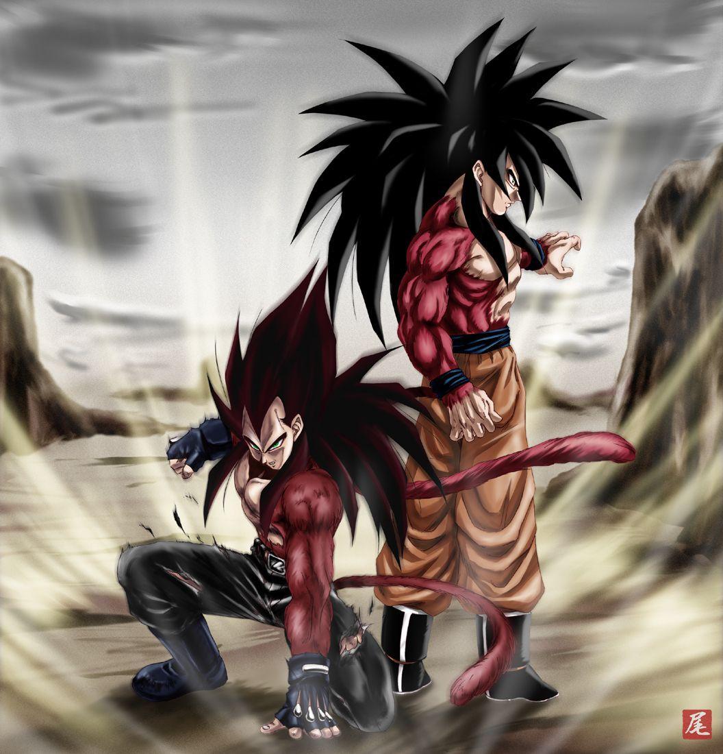Goku & Vegeta SSJ4 Wallpapers Wallpaper Cave