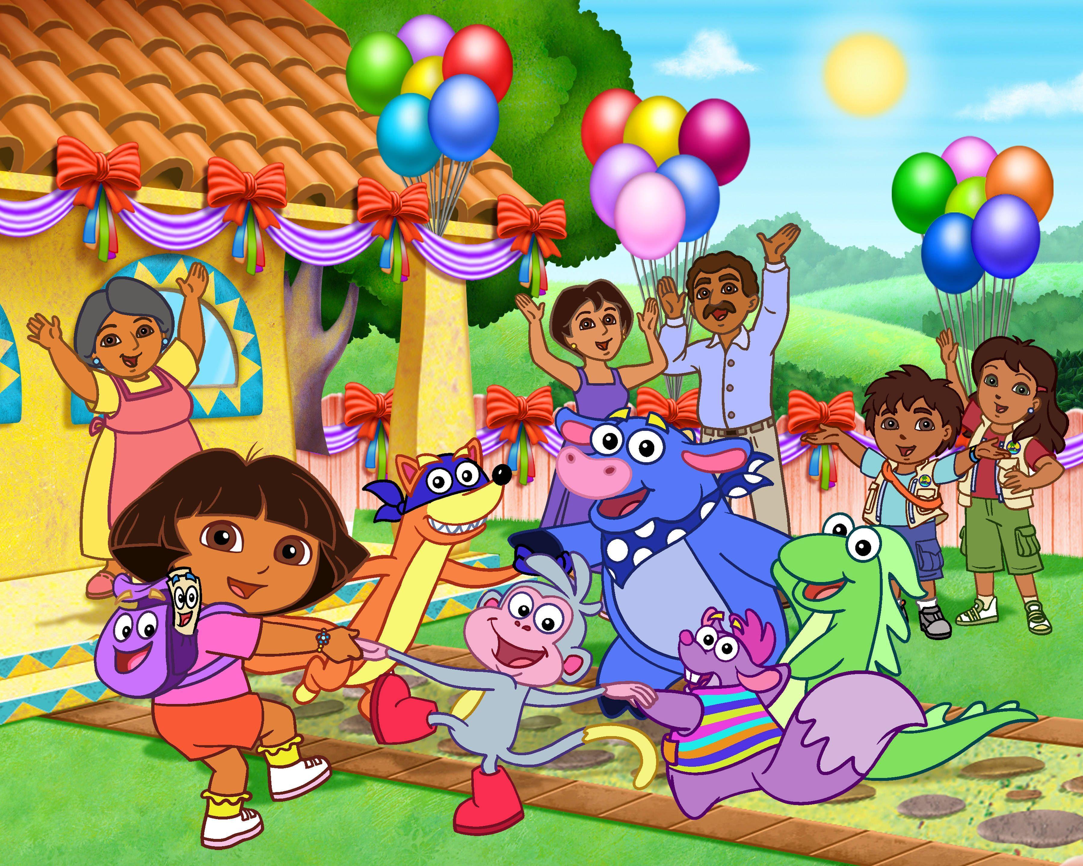 Dora The Explorer Wallpaper For Bedroom