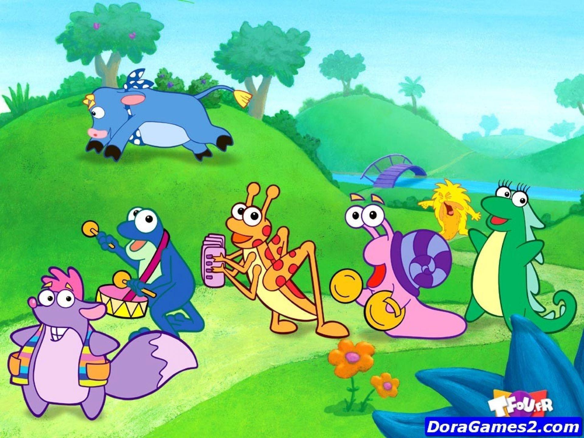 Dora The Explorer Wallpapers Wallpaper Cave