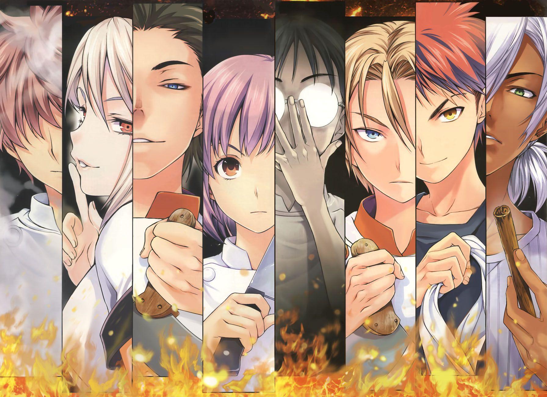 Food Wars! Shokugeki No Soma Wallpapers Wallpaper Cave