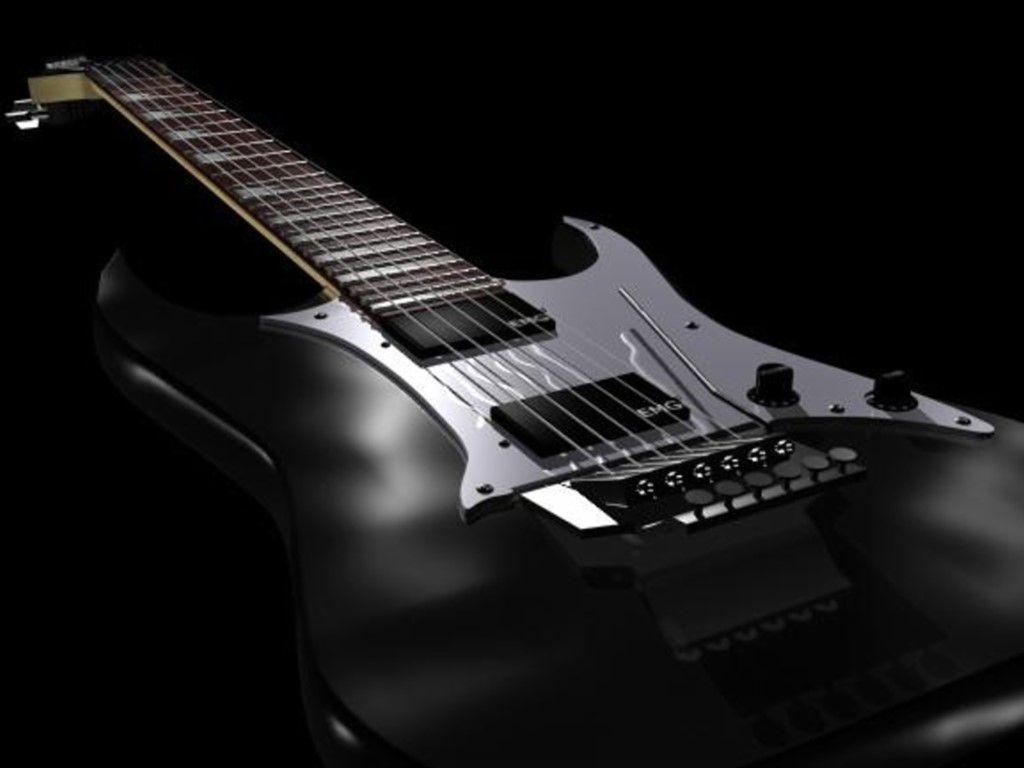 Black Guitar Wallpapers Wallpaper Cave