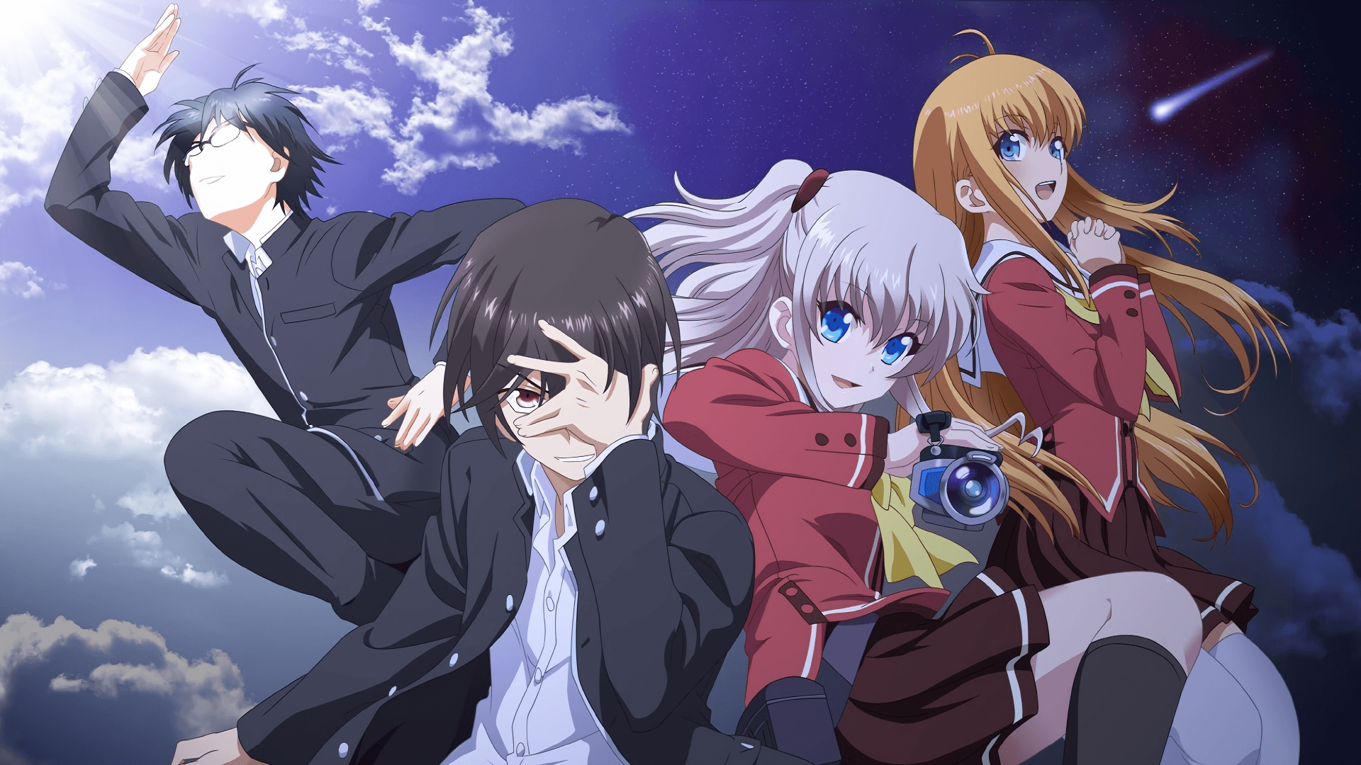 Charlotte Anime Wallpapers Wallpaper Cave