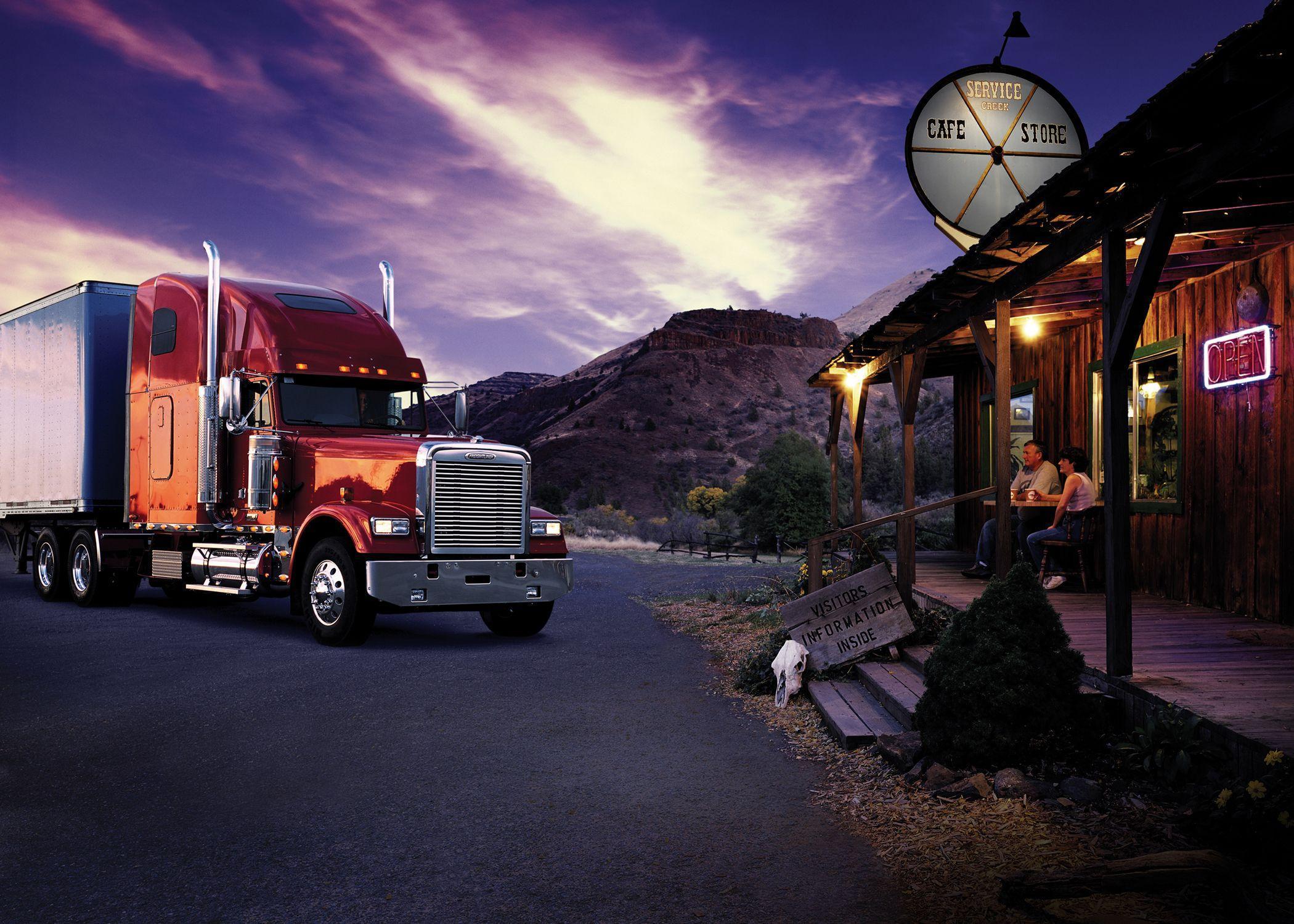 Freightliner Trucks Wallpapers Wallpaper Cave