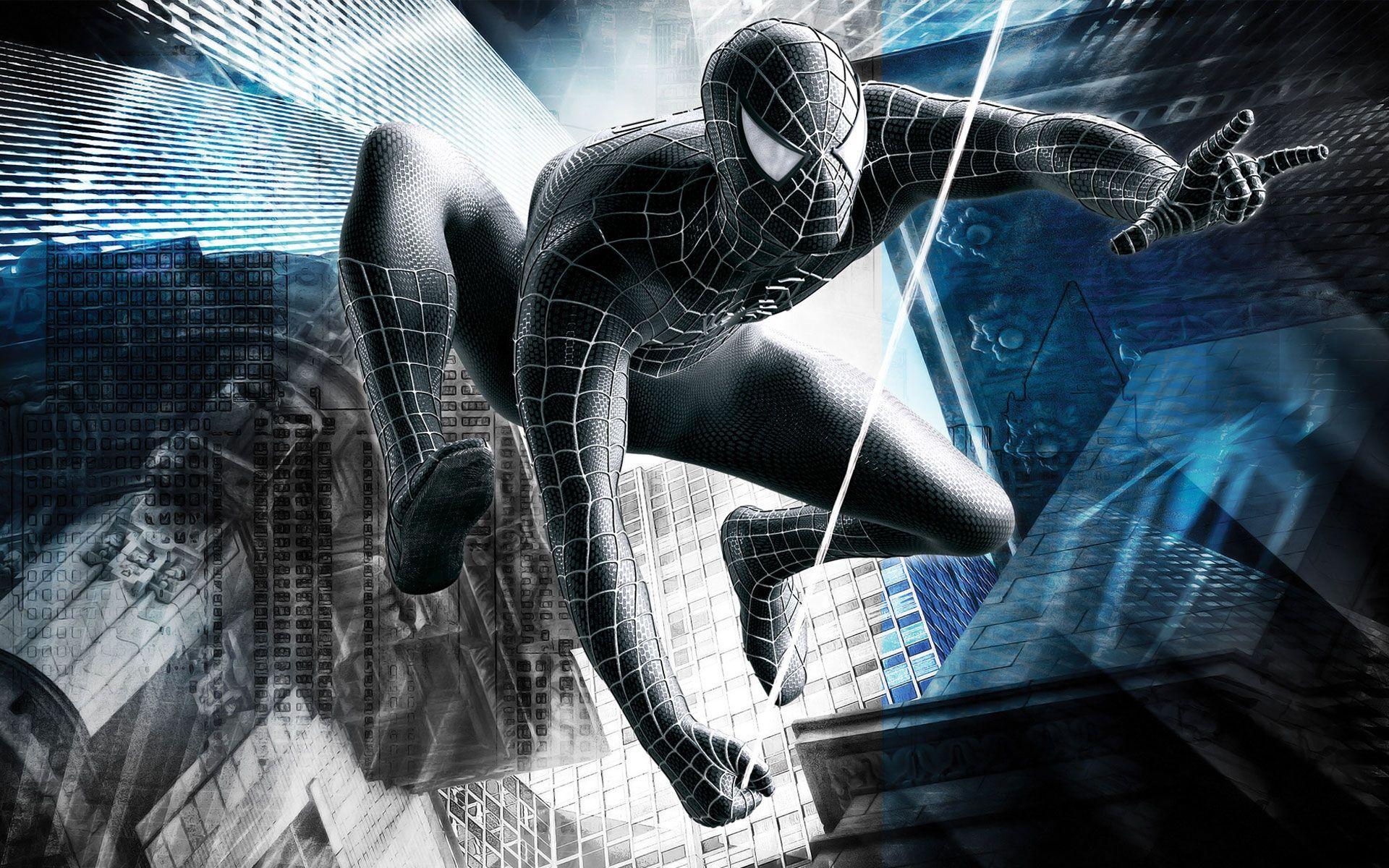Black Spider Man Wallpapers Wallpaper Cave