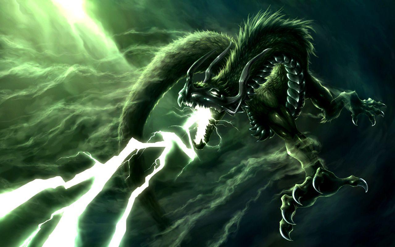 Electric Dragon Wallpapers Wallpaper Cave