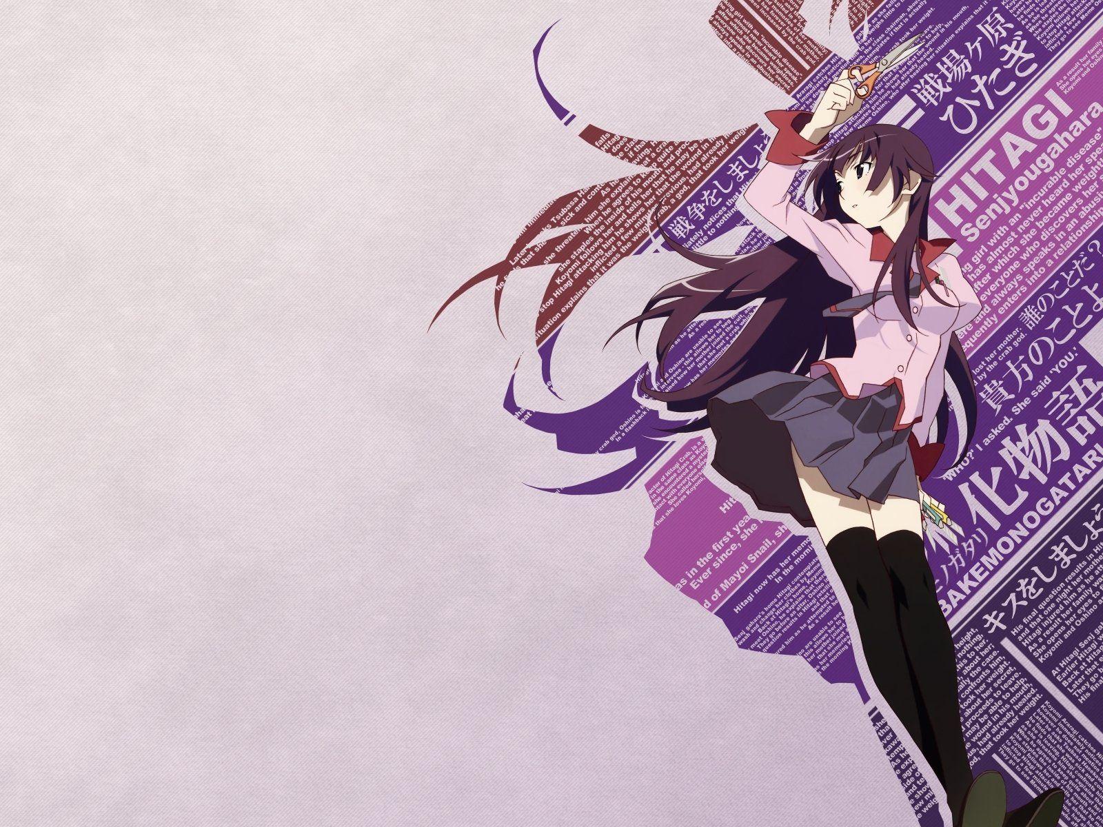 Bakemonogatari Wallpapers Wallpaper Cave