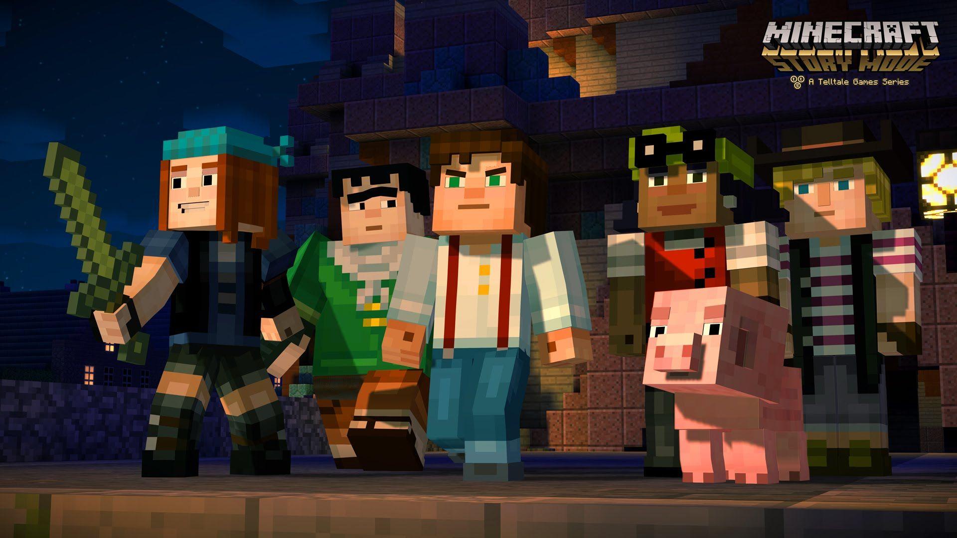 Minecraft Story Mode Wallpapers Wallpaper Cave