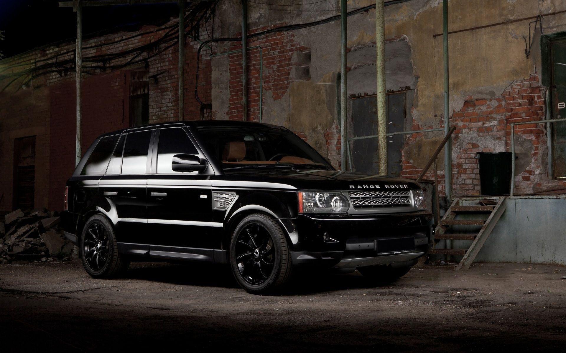 Red Range Rover Wallpaper 4k